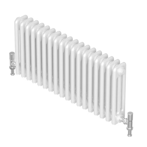 Purmo Forza Horizontal 3 Column Designer Radiator White 750 X 1012mm | Compare The Build