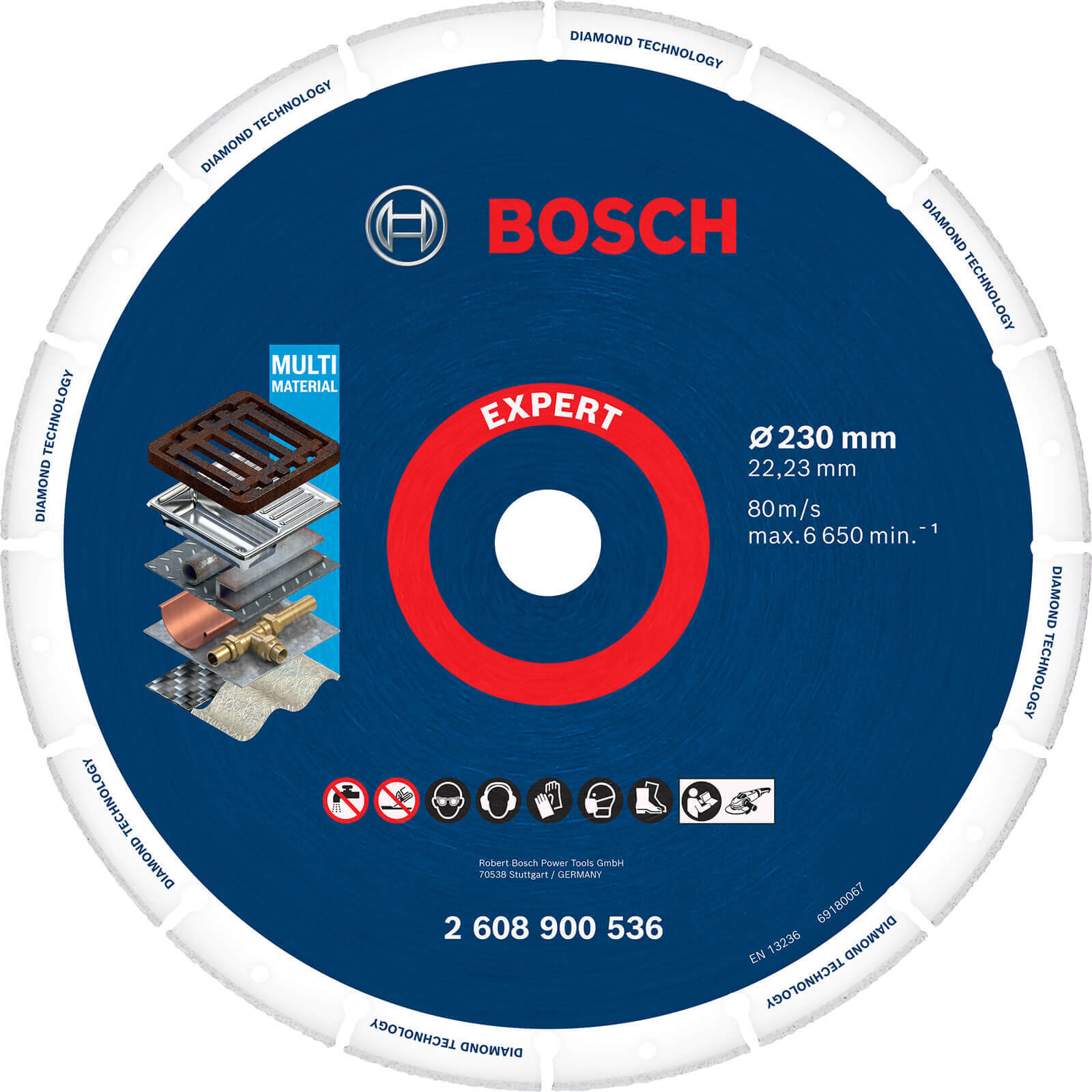 Bosch Expert Diamond Metal Cutting Disc 230mm Price Comparisons | Compare The Build