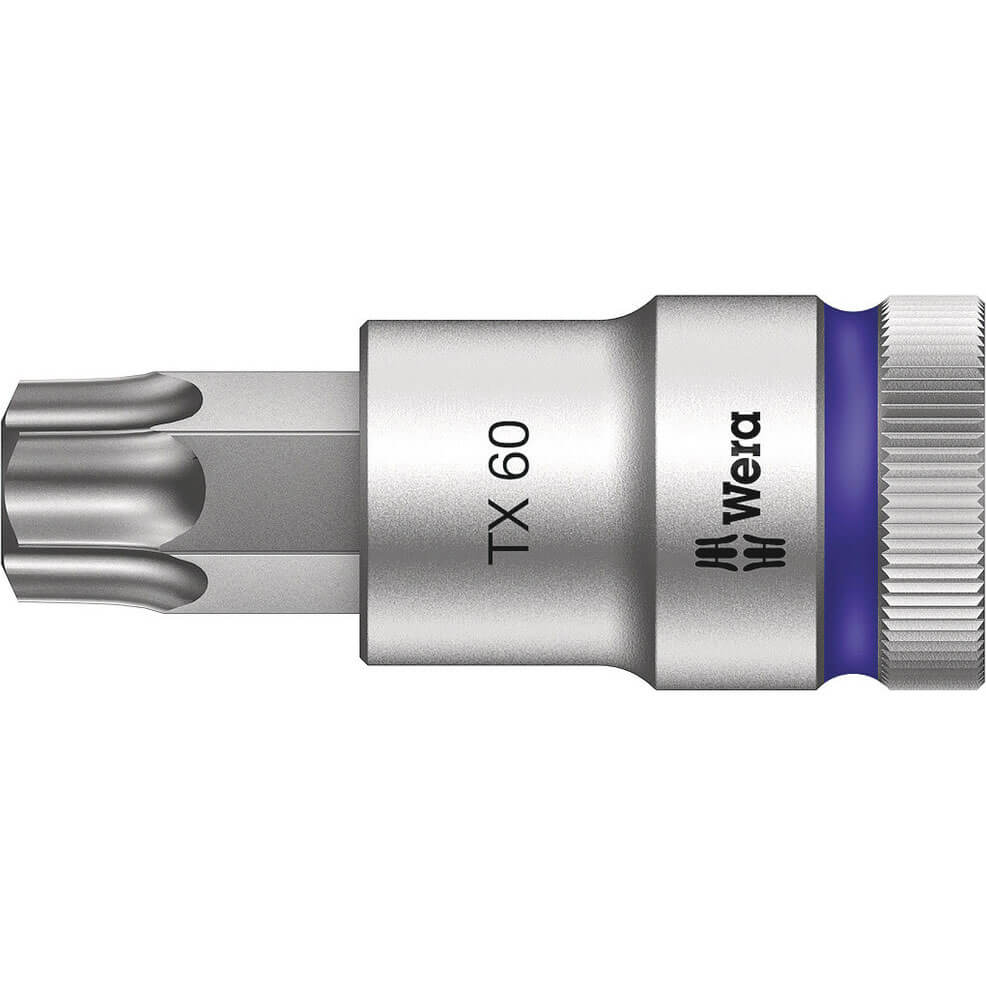 Wera Zyklop 1/2" Drive Torx Screw Hold Socket Bit 1/2" T60 Price Comparisons | Compare The Build