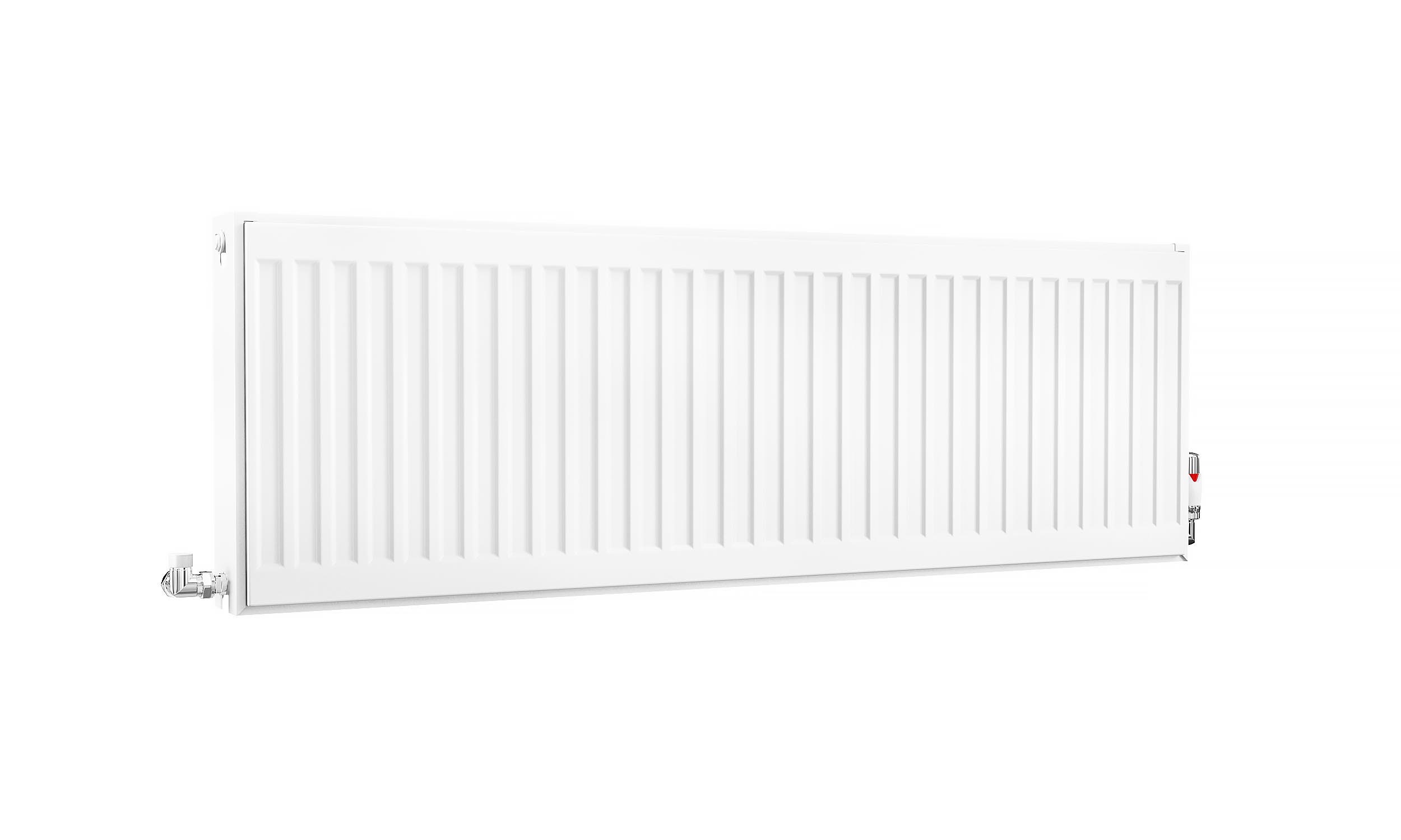 Kartell K-Rad Compact Horizontal Radiator, White, 400mm x 1200mm - Double Panel, Double Convector Price Comparisons | Compare The Build