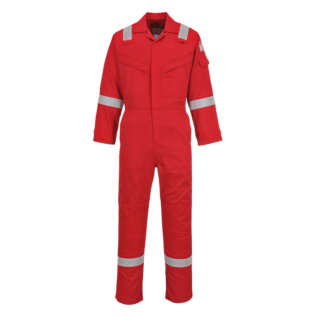 Biz Flame Mens Flame Resistant Super Lightweight Antistatic Coverall Red S 32" Price Comparisons | Compare The Build