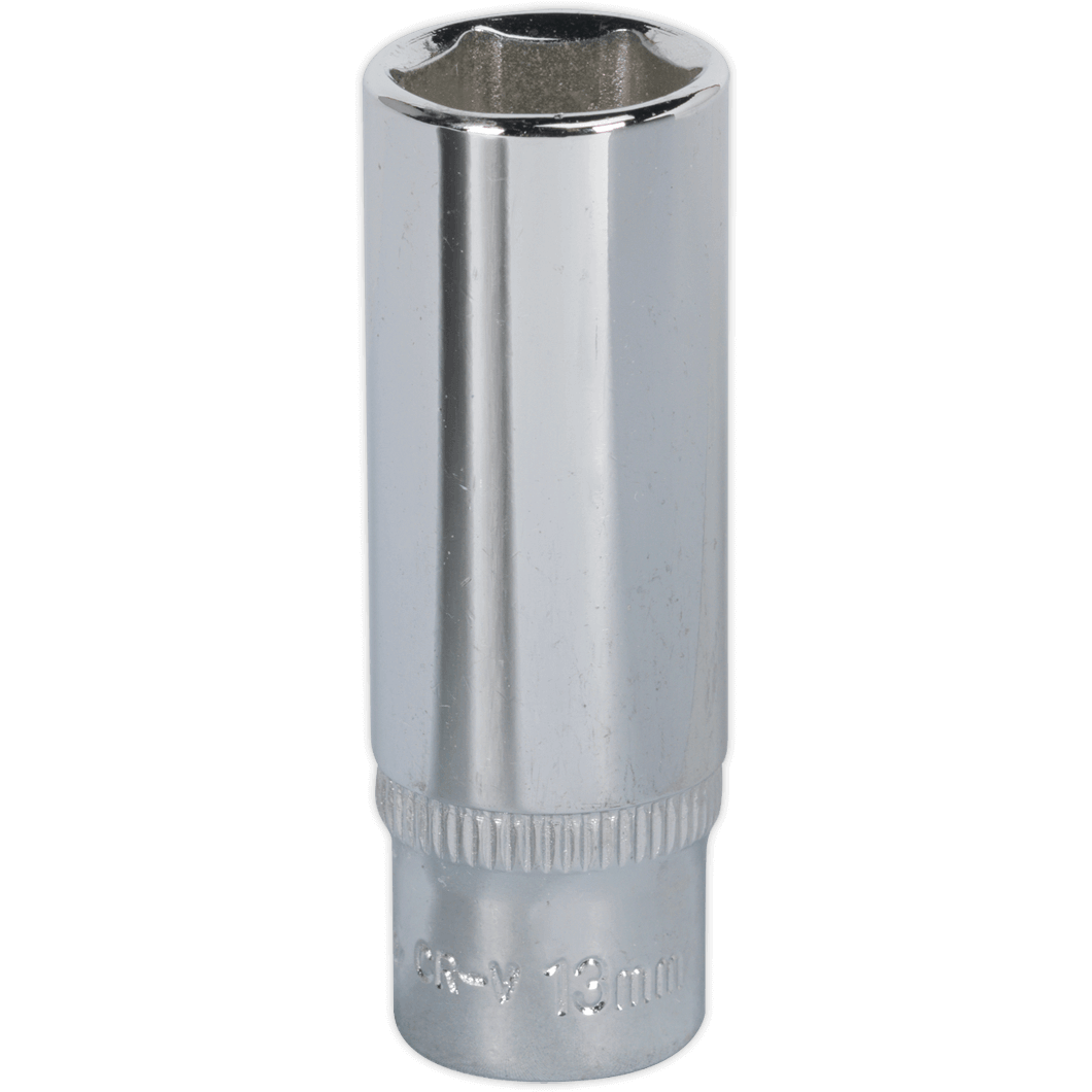 Sealey 1/4" Drive Polished Deep Hexagon WallDrive Socket Metric 1/4" 13mm Price Comparisons | Compare The Build