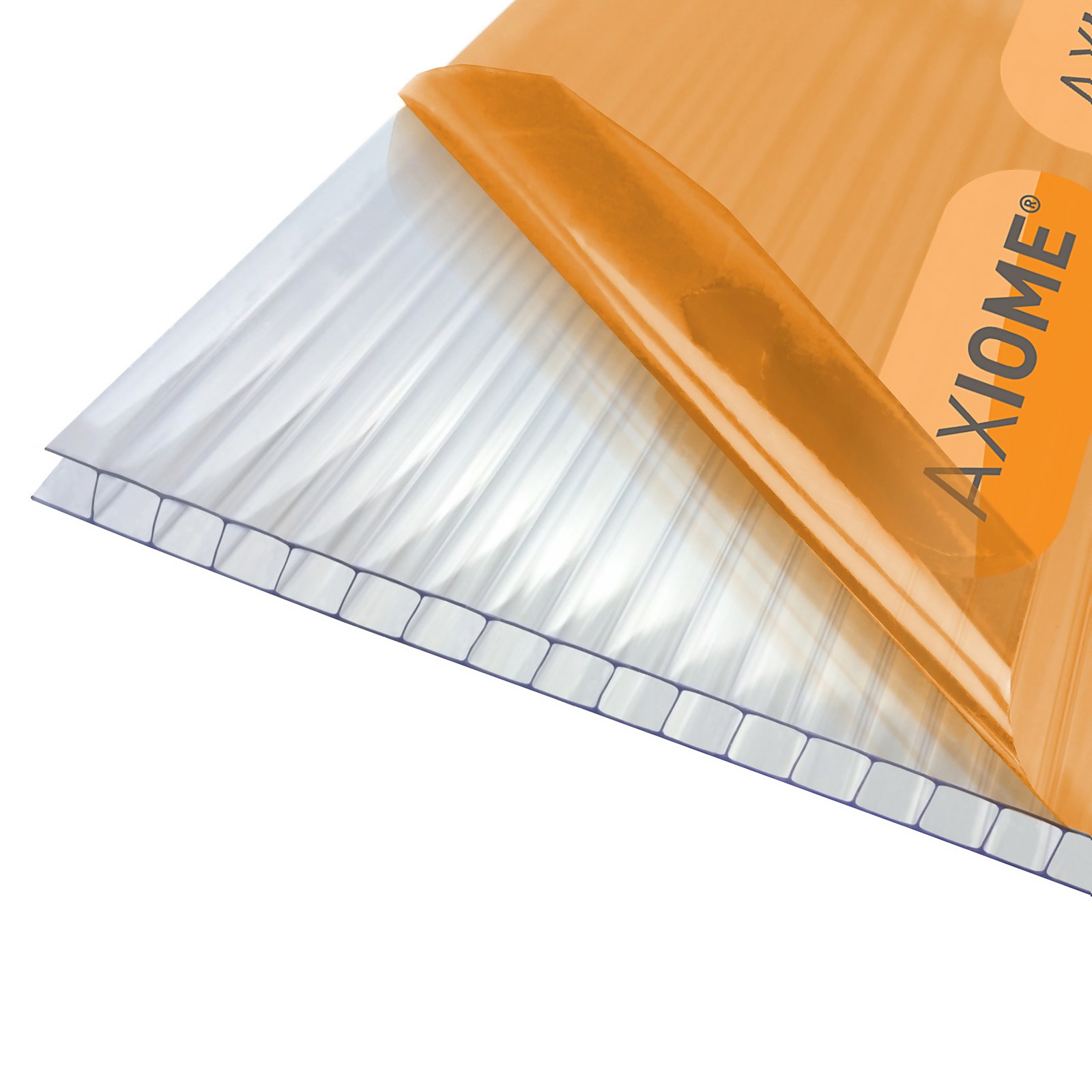 Axiome® Clear 6mm Twinwall Glazing Sheets  1000 x 2000mm Price Comparisons | Compare The Build