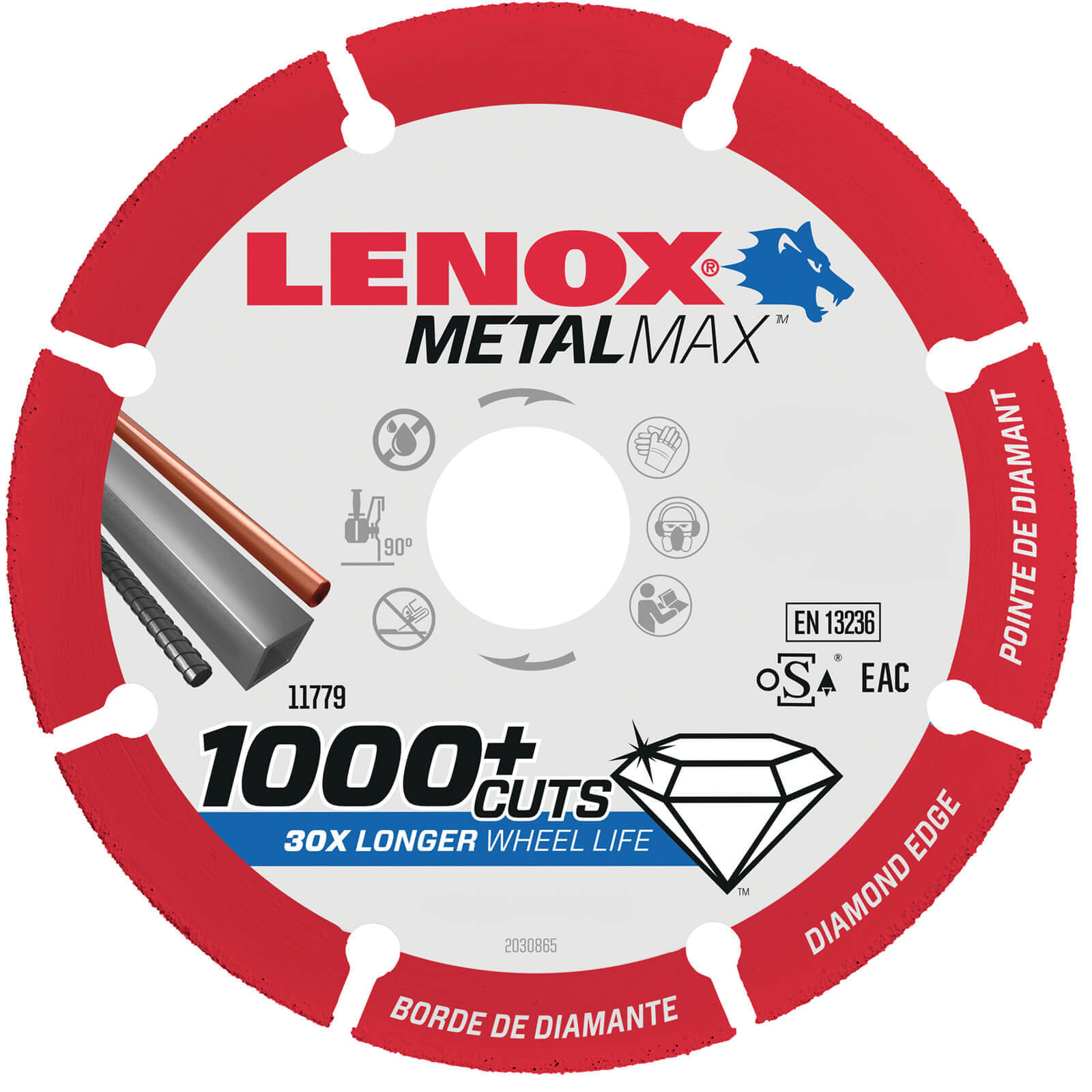 Lenox MetalMax Diamond Metal Cutting Disc 150mm | Compare The Build