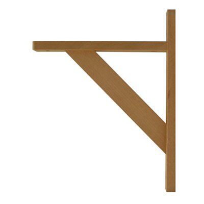Skip19A Oak Effect Bracket 250mm Price Comparisons | Compare The Build