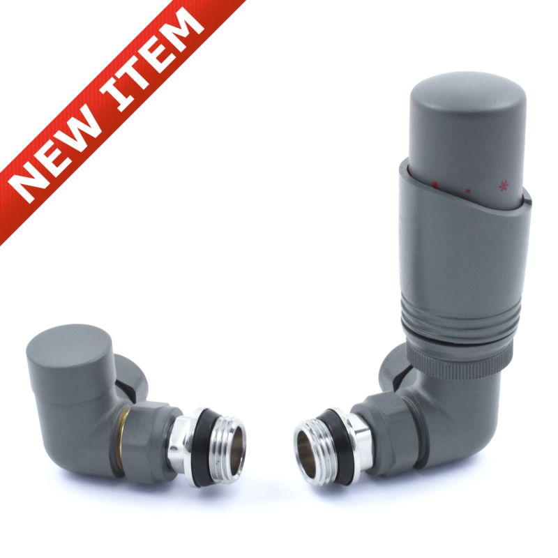 West Thermostatic Valves, Delta, Graphite Grey Corner - 10mm Price Comparisons | Compare The Build