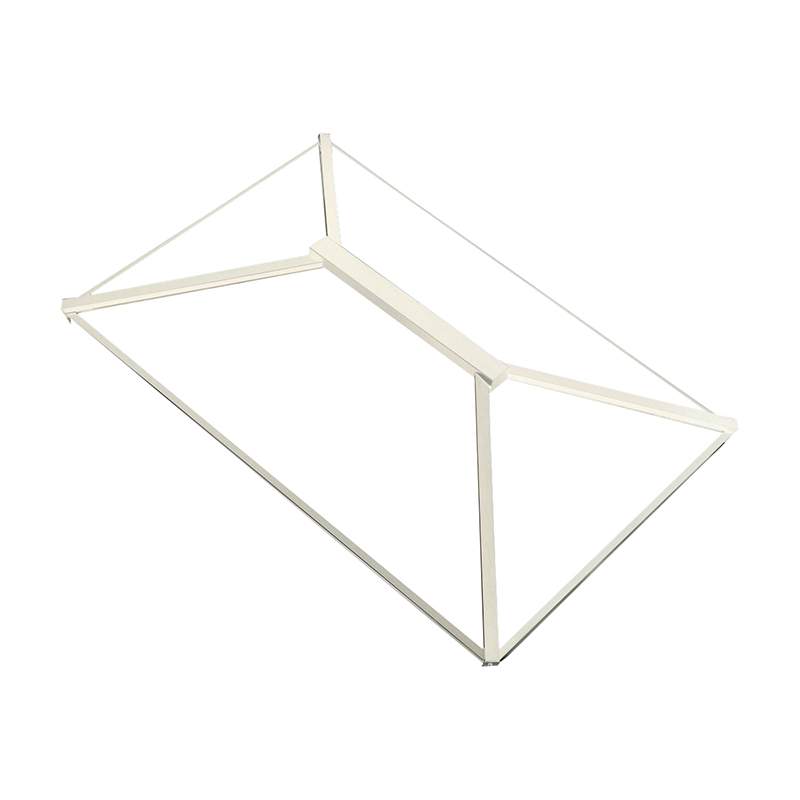 Atlas Active Neutral Double Glazed Contemporary Roof Lantern in White - 1000mm x 2000mm Glass Atlas Roof Solutions AC-DBL-1020-W-NEUT Price Comparisons | Compare The Build