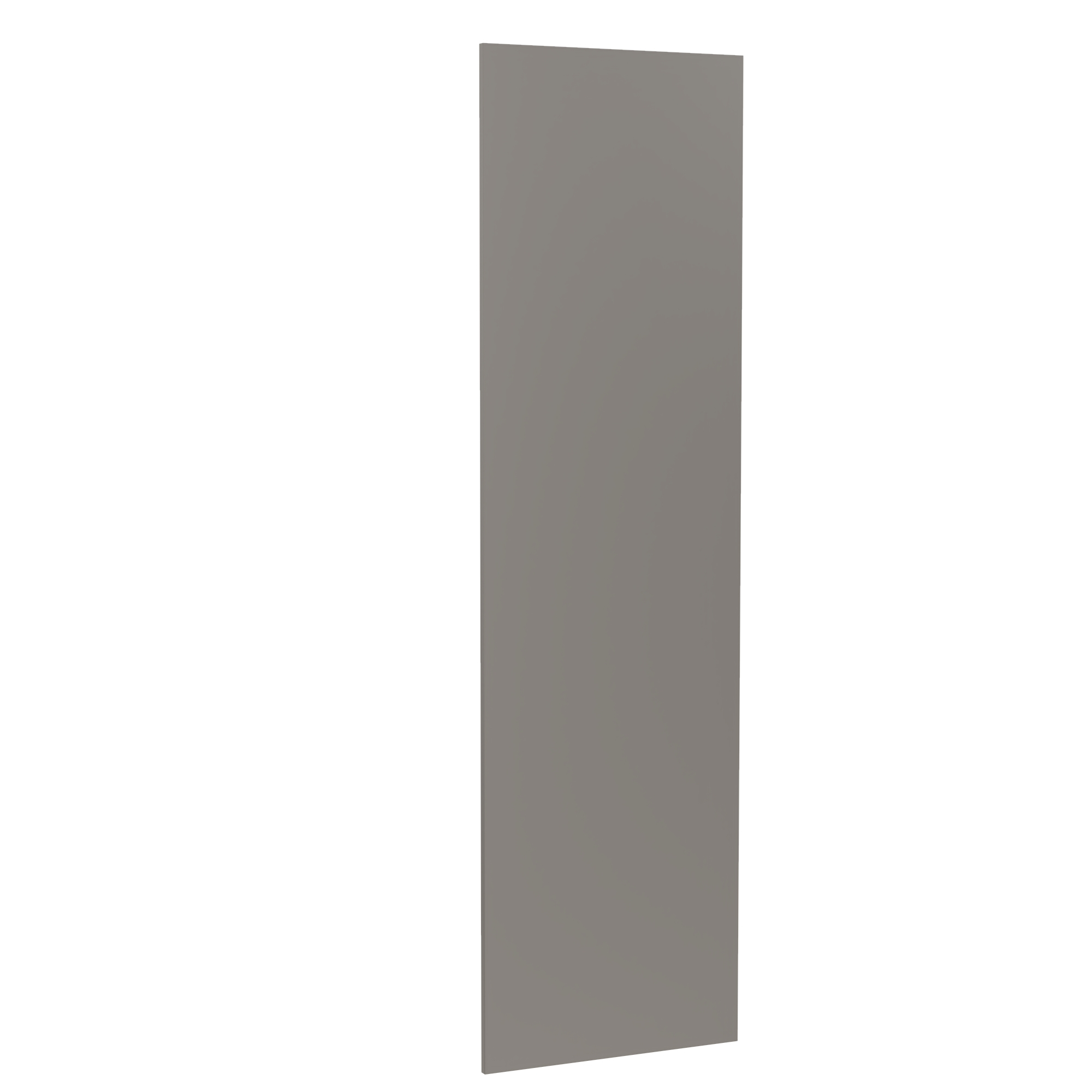 Larder Decor End Panel for J-pull Super Gloss Dust Grey 2150mm x 650mm - FKKJ0330 Price Comparisons | Compare The Build