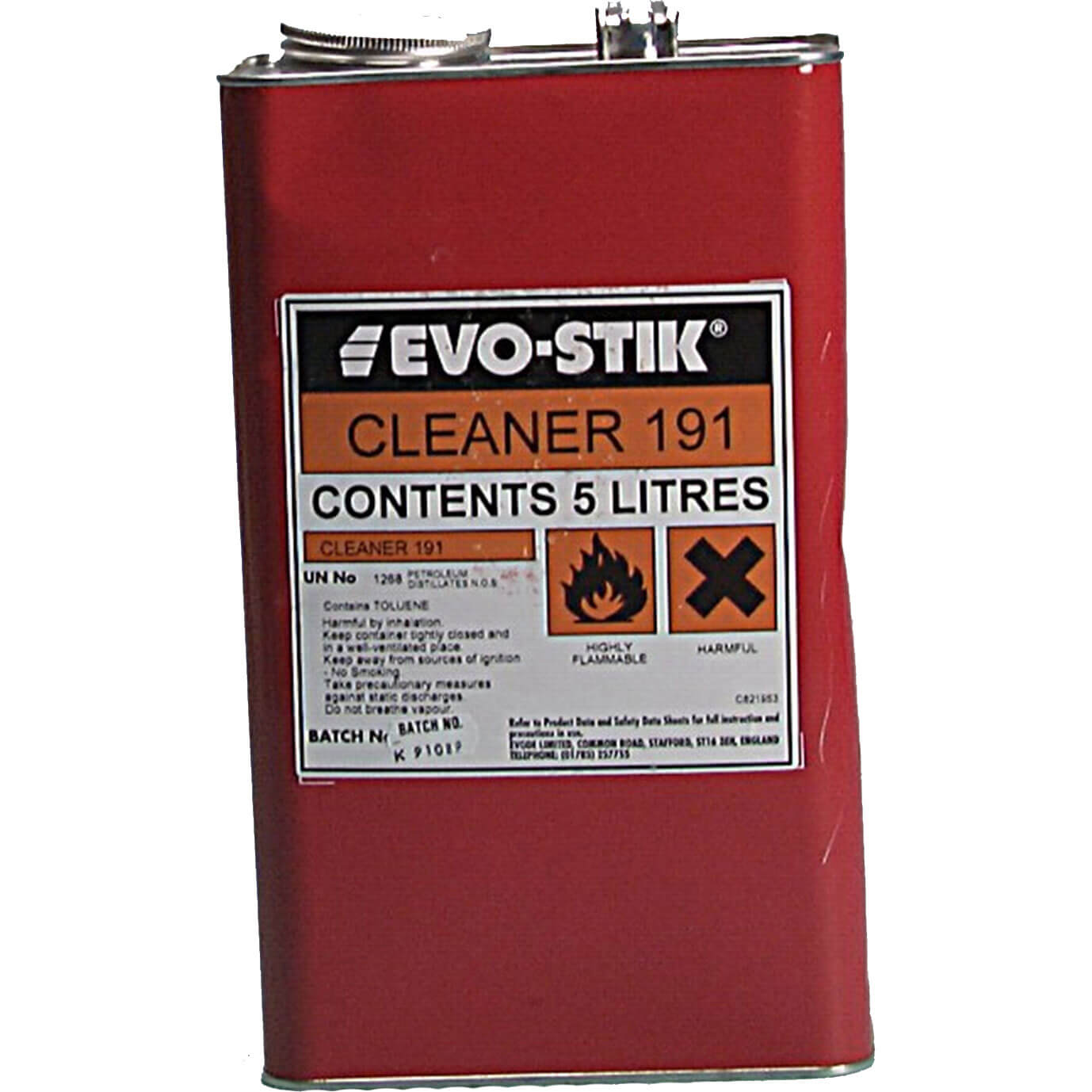 Evo-stik 191 Adhesive Cleaner 5l Price Comparisons | Compare The Build