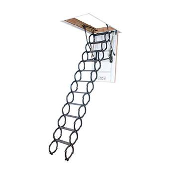 Fakro Scissor Loft Ladder with Heat Insulating Hatch - 70cm x 120cm LST/70120 Price Comparisons | Compare The Build