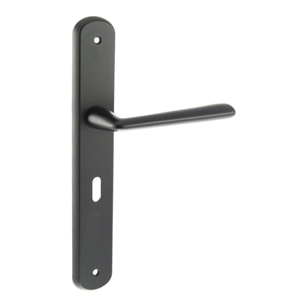 Atlantic Forme Brigette Solid Brass Key Lever on Backplate Finish Matt Black Atlantic UK FBP193KMB Price Comparisons | Compare The Build