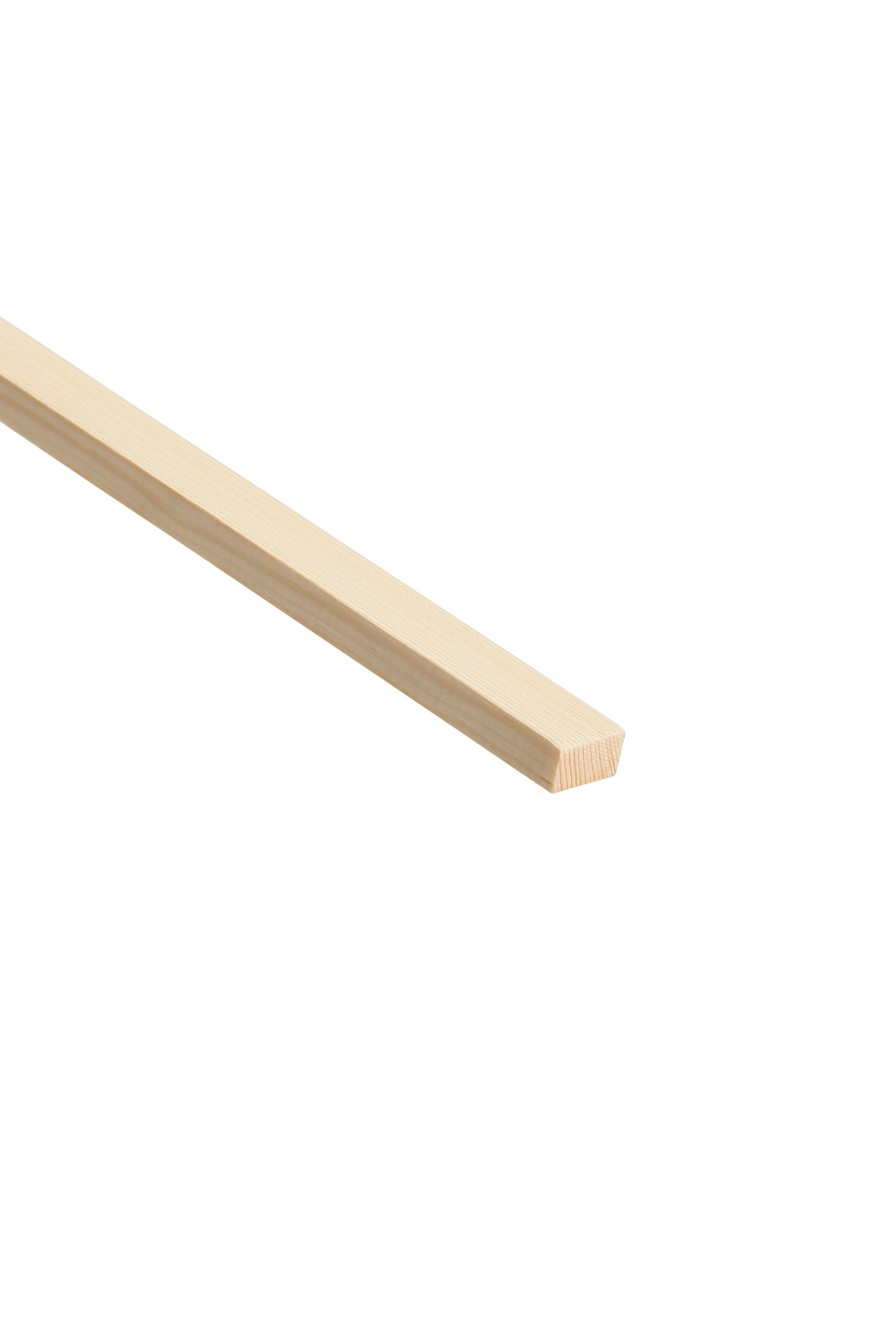 Cheshire Mouldings Smooth Square edge Pine Stripwood (L)0.9m (W)11mm (T)6mm Price Comparisons | Compare The Build