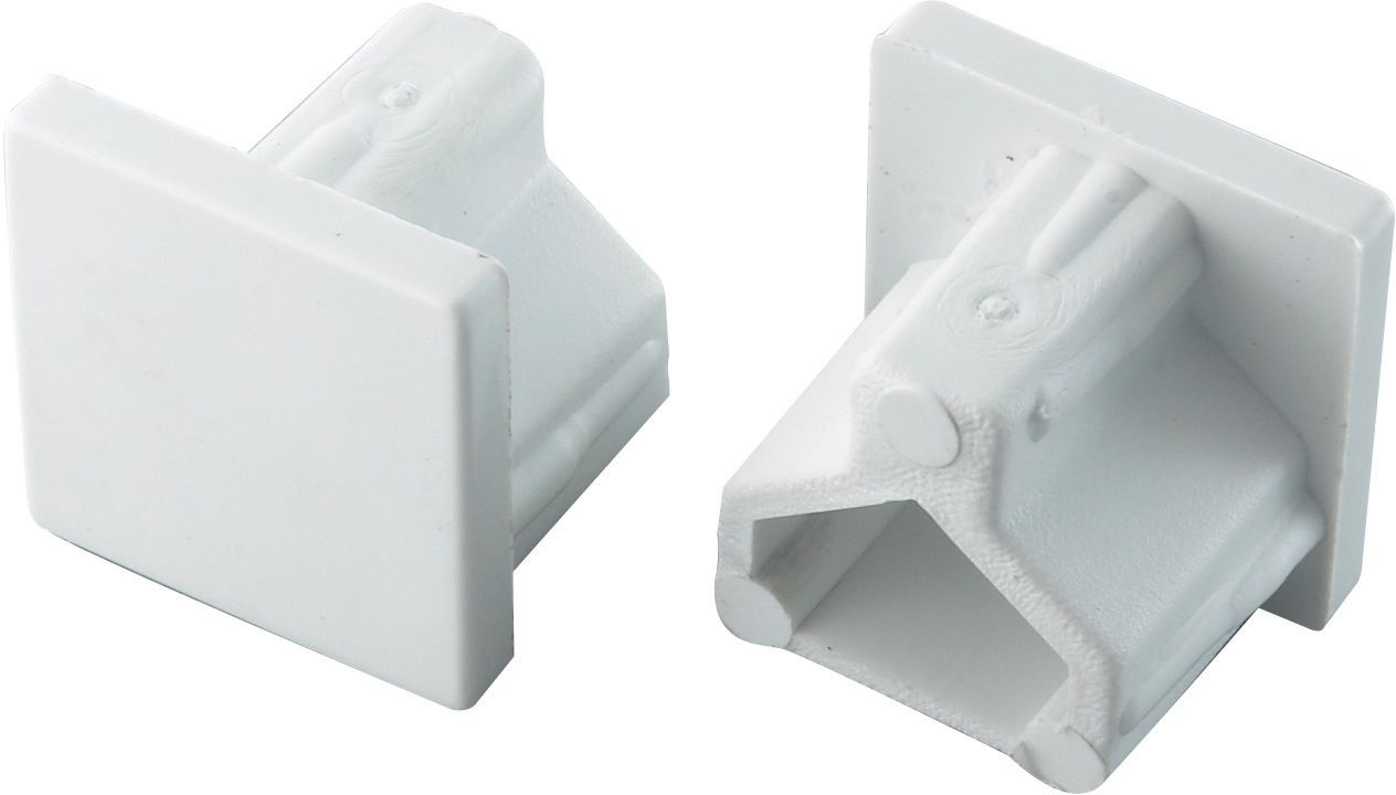 Tower Blue 16mm Trunking End Cap, Pack Of 2 | Compare The Build