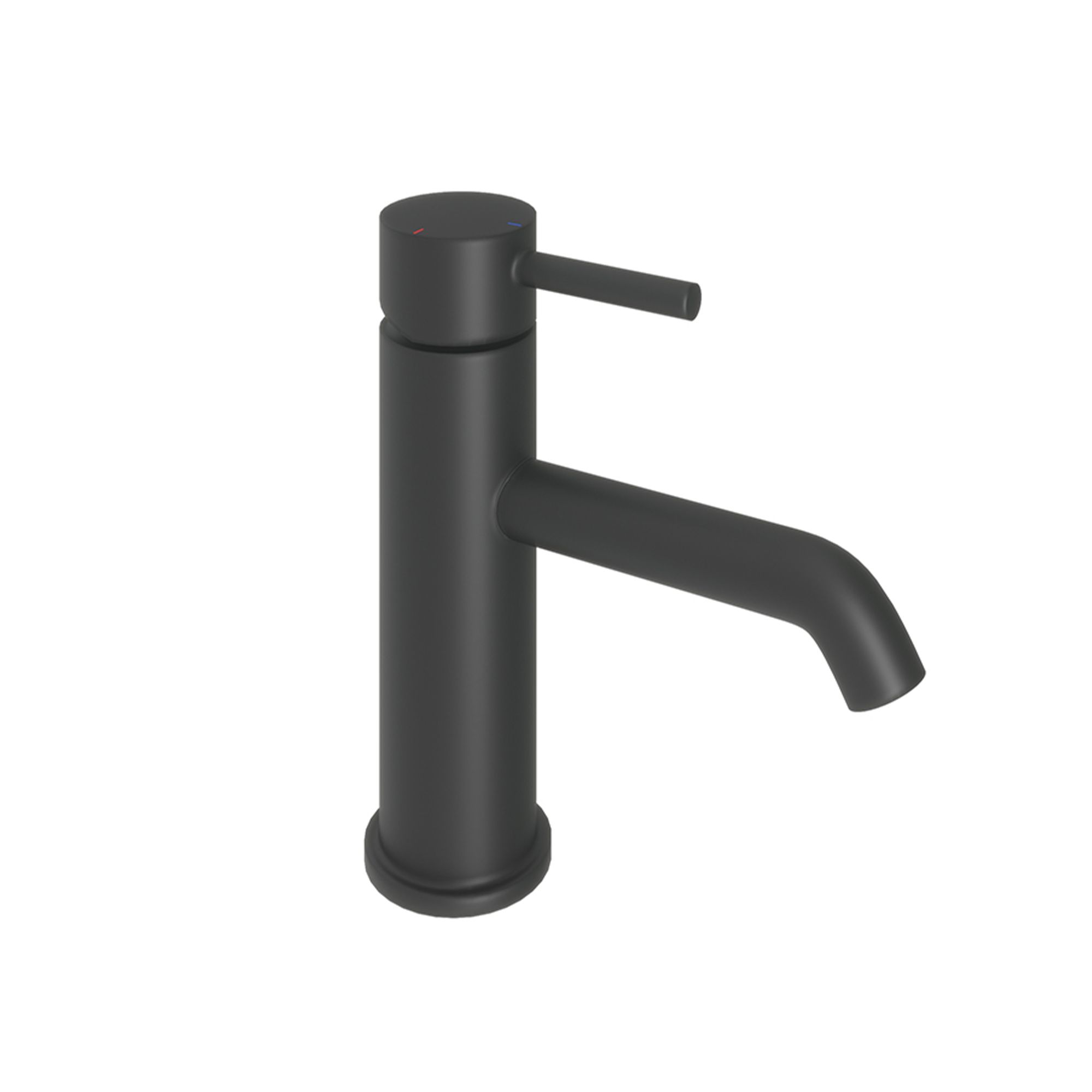 Aquadry Oria 1 Lever Matt Black Sink Tap Price Comparisons | Compare The Build