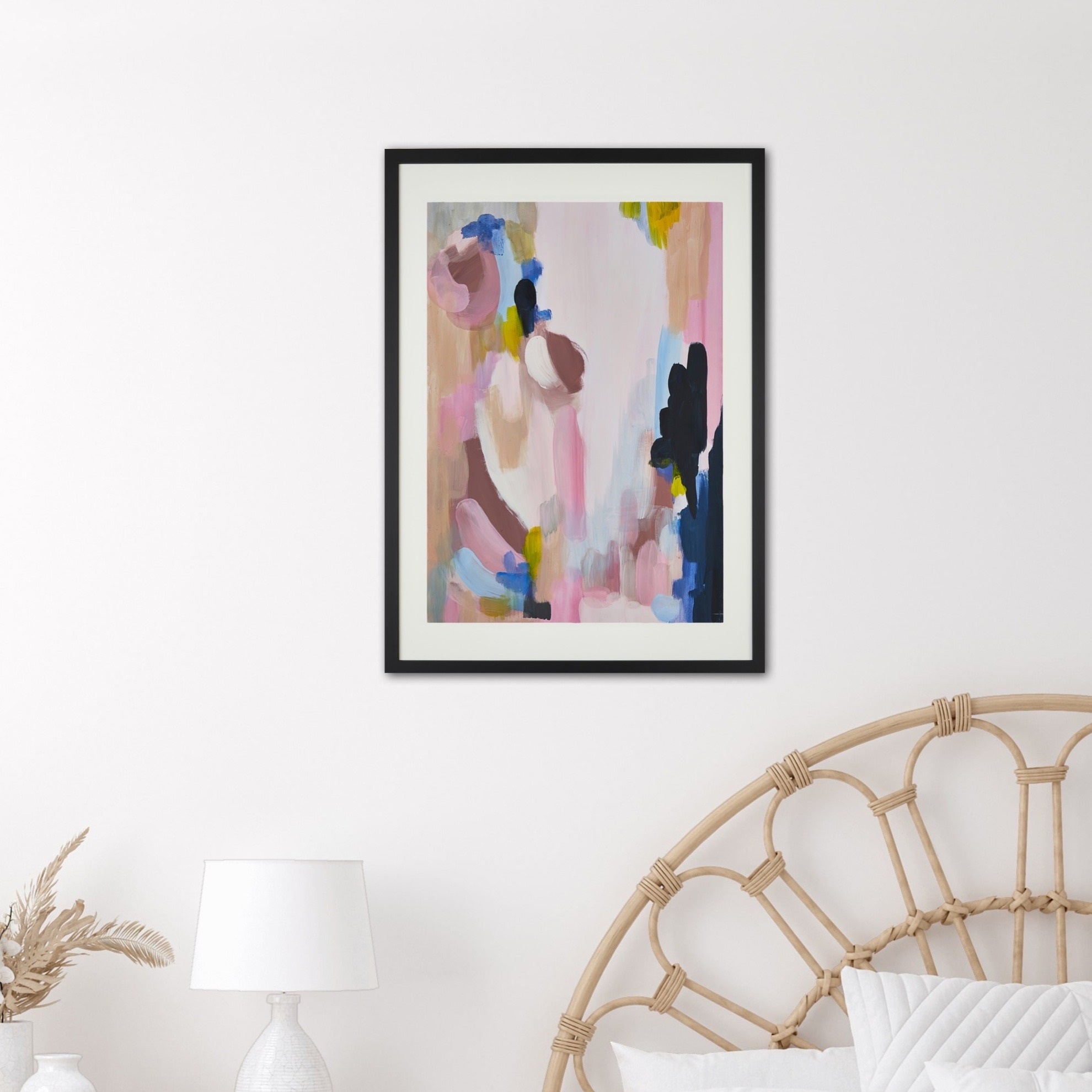 Lucy Donovan Art Poppy Print MultiColoured Price Comparisons | Compare The Build