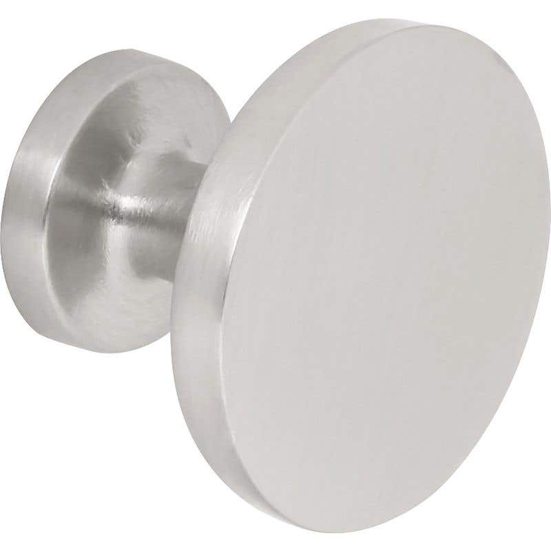 Classic Cabinet Knob 30mm – Silver Satin Nickel - Pack of 2 | Compare The Build