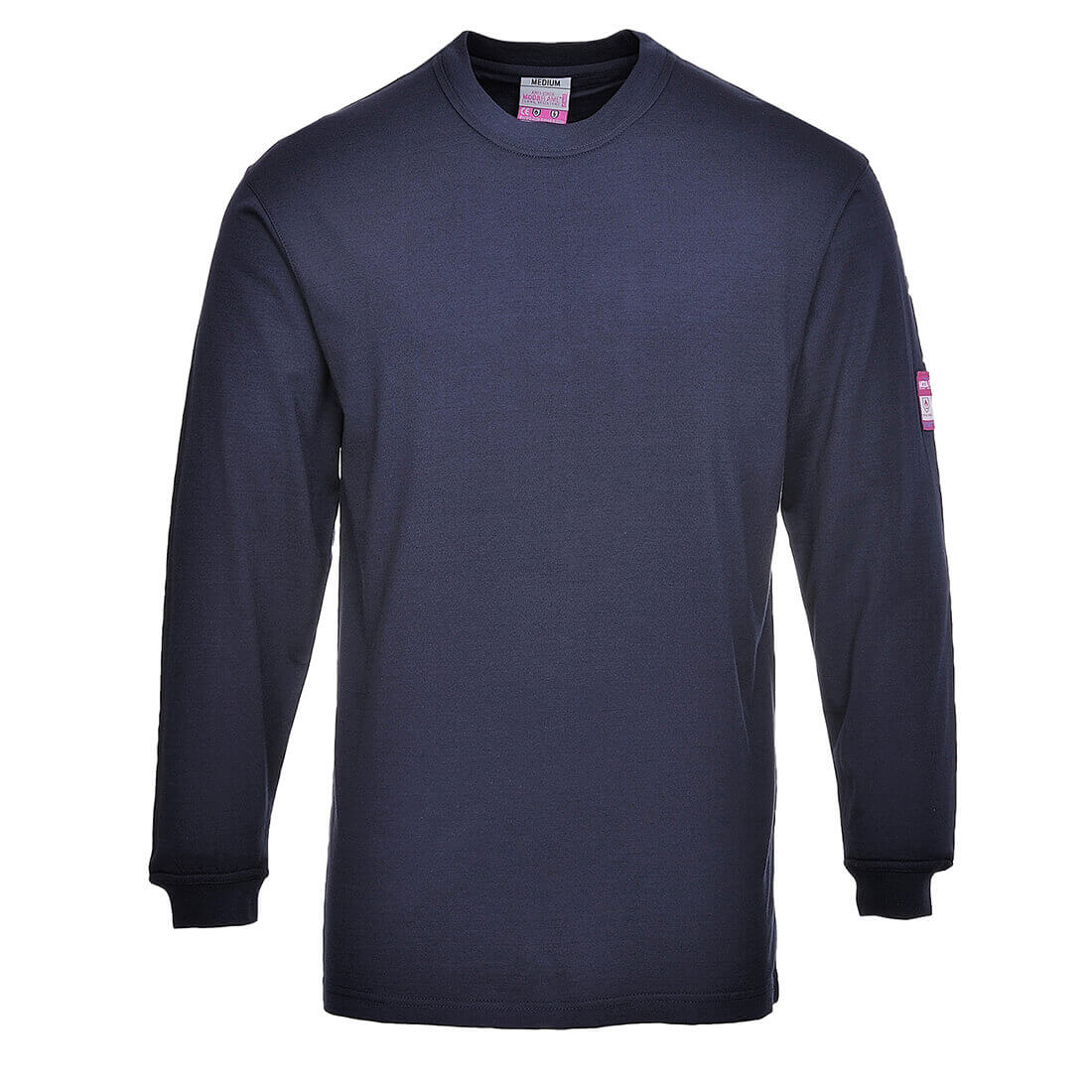 Modaflame Mens Flame Resistant Antistatic T-Shirt Navy XL Price Comparisons | Compare The Build