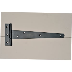 Wickes Medium Duty Tee Hinge - Black Japanned 200mm Price Comparisons | Compare The Build