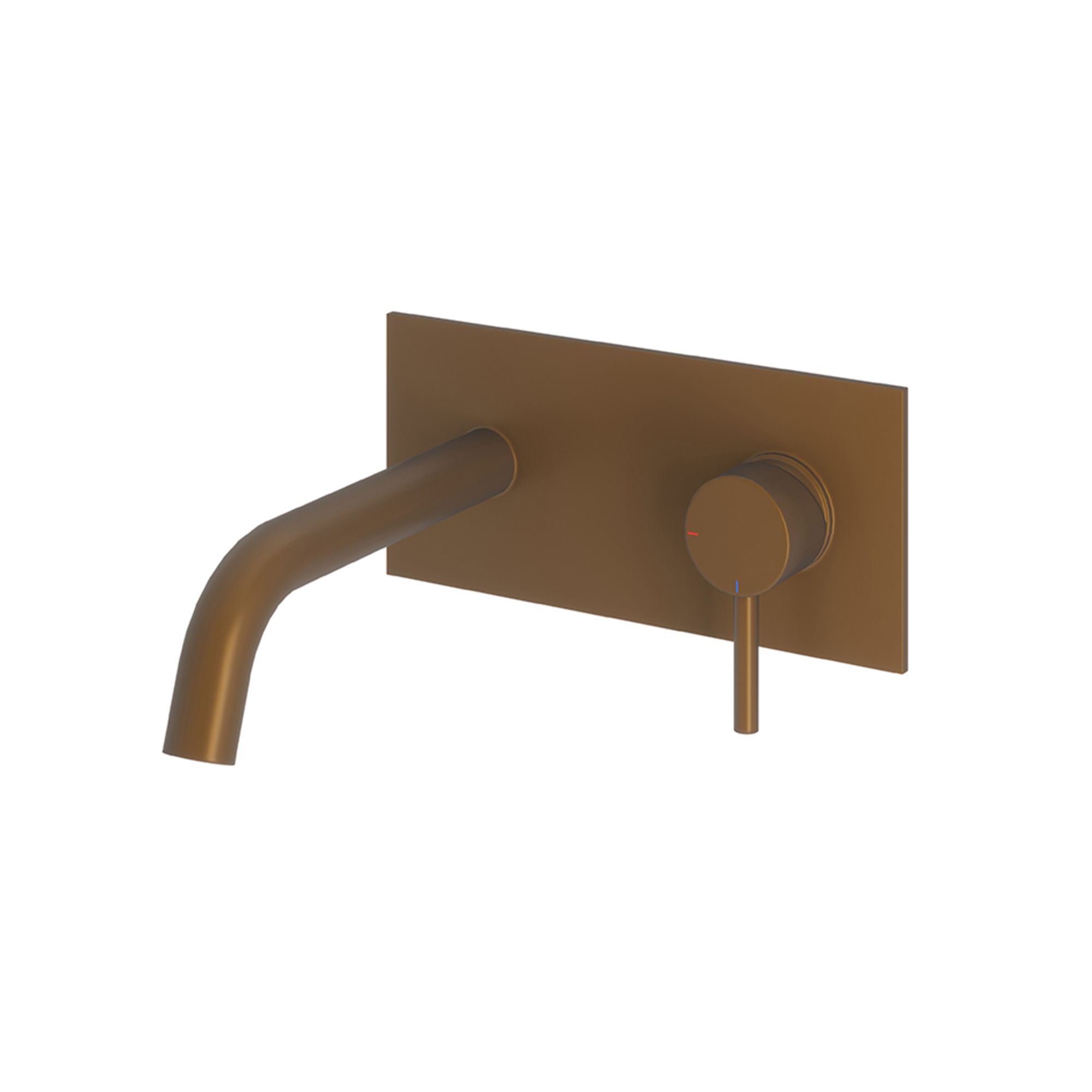 Aquadry Oria 1 Lever Bronze Effect Wall Tap Price Comparisons | Compare The Build