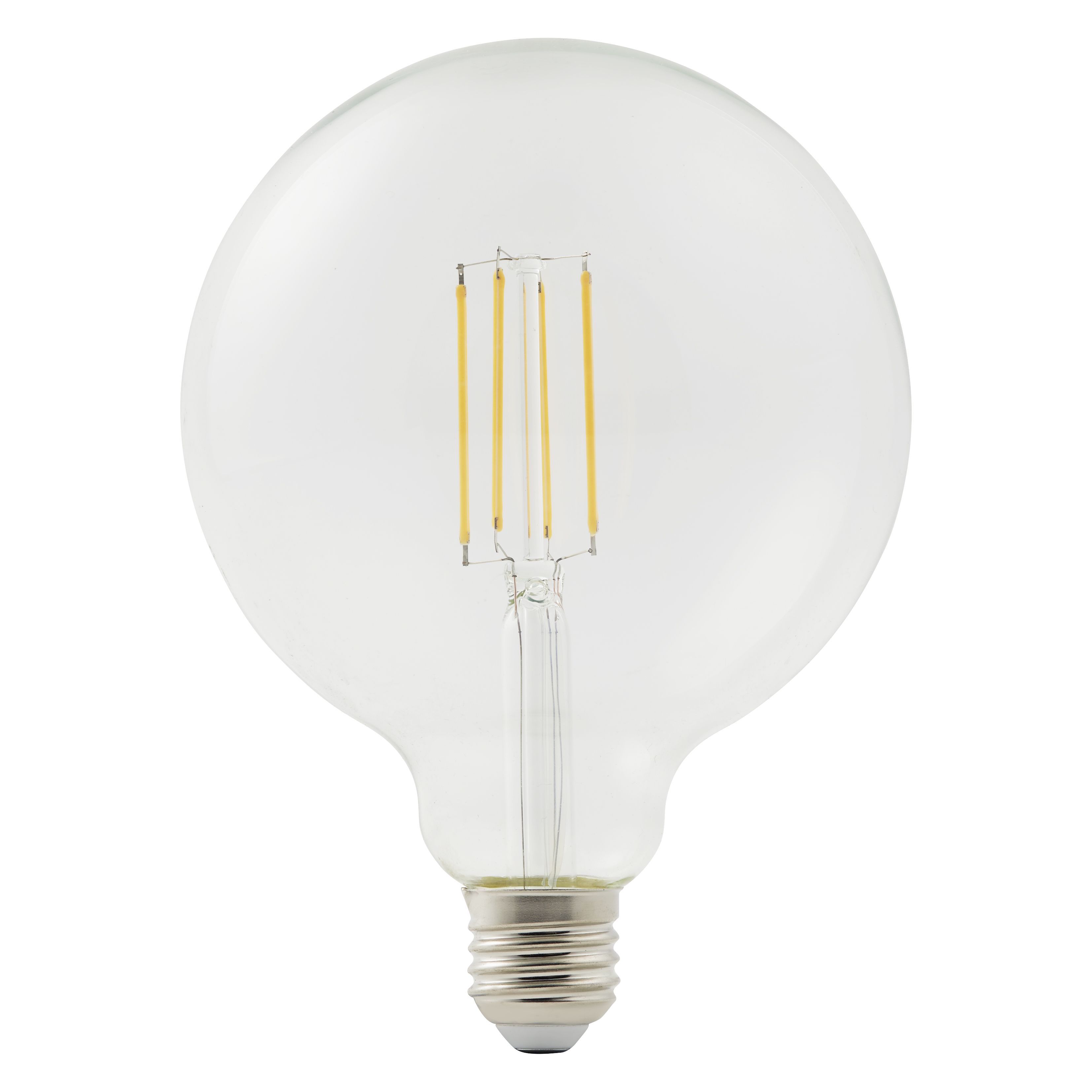 Diall E27 7W 806Lm Globe Warm White Led Filament Light Bulb Price Comparisons | Compare The Build