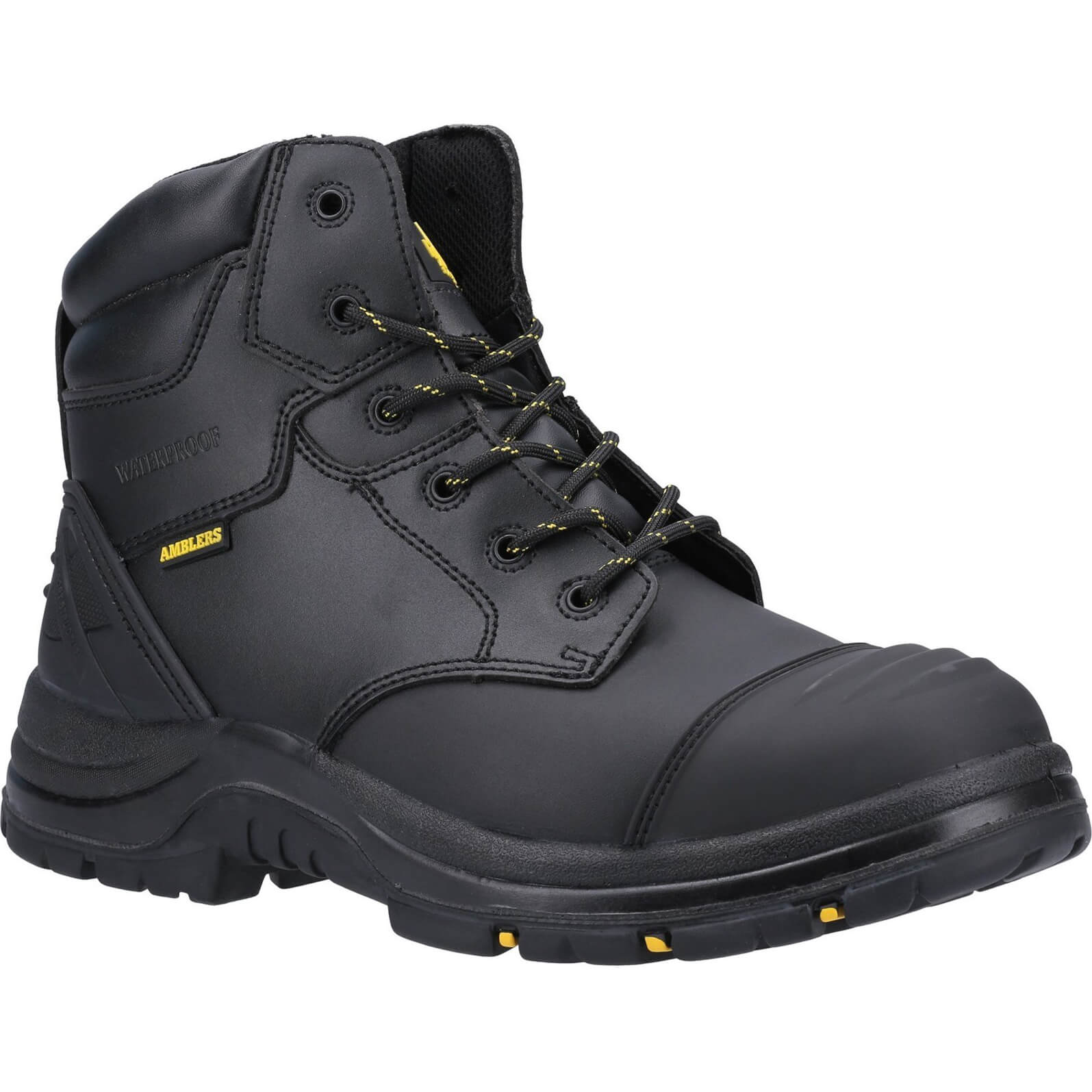 Amblers Safety AS305C Winsford Lace Up Metal Free Waterproof Safety Boot Black Size 14 Price Comparisons | Compare The Build