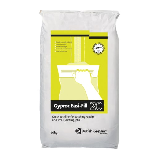 Gyproc EasiFill 20, 10kg Bag Price Comparisons | Compare The Build