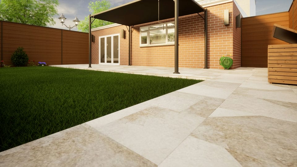 Porcelain Paving - 600mm x 600mm x 20mm Gea | Compare The Build