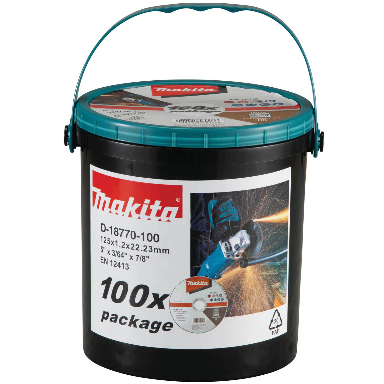 Makita Thin Metal Cutting Disc Bulk Pack 125mm Pack of 100 | Compare The Build