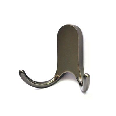 Nickel Effect Black Coat & Hat Hook Price Comparisons | Compare The Build