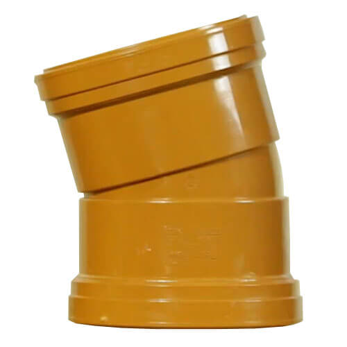 Drainage Bend Double Socket - 15 Degree x 110mm - Pack of 30 Price Comparisons | Compare The Build