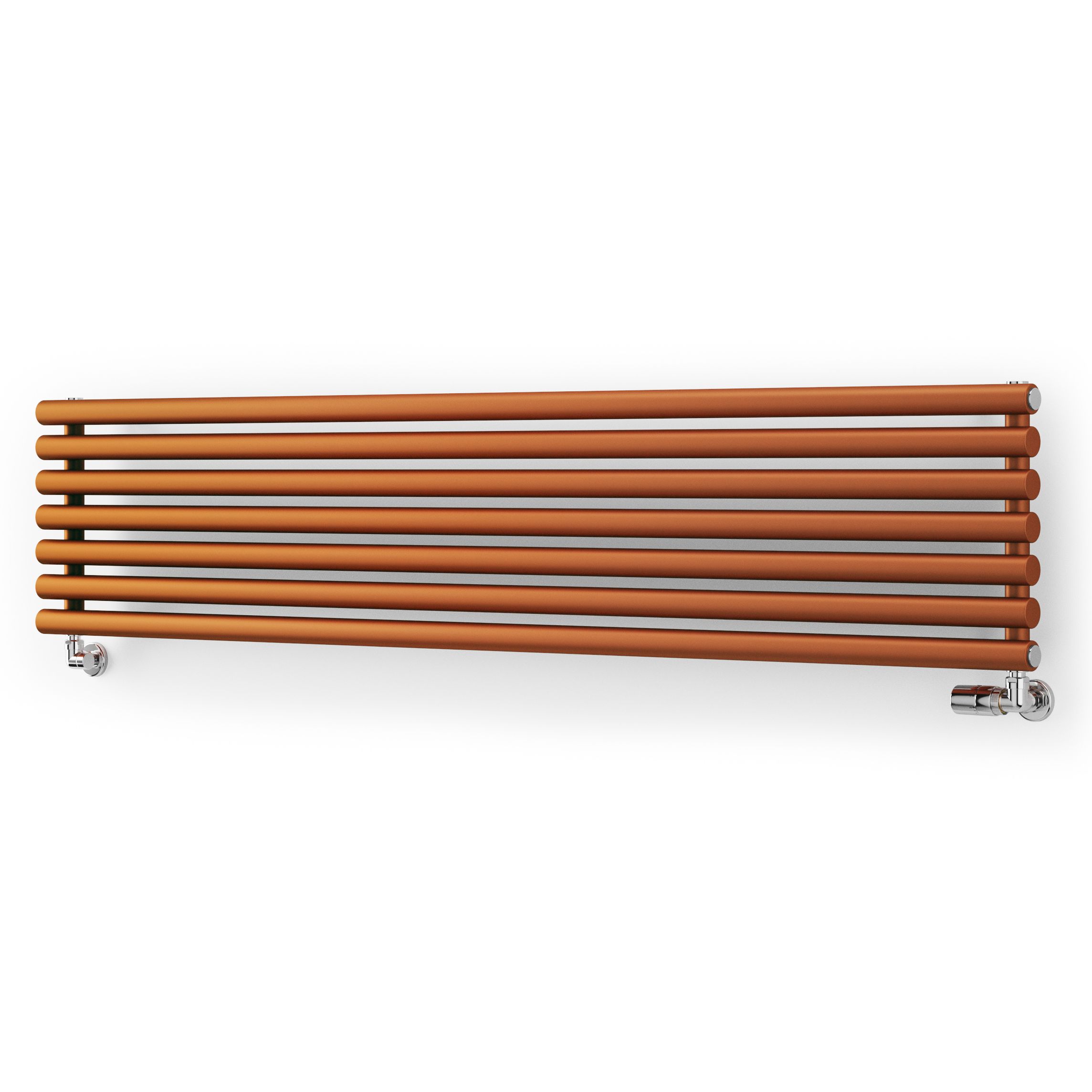 Terma Rolo Room Matt Copper Horizontal Or Vertical Designer Radiator, (W)370mm X (H)1800mm Price Comparisons | Compare The Build