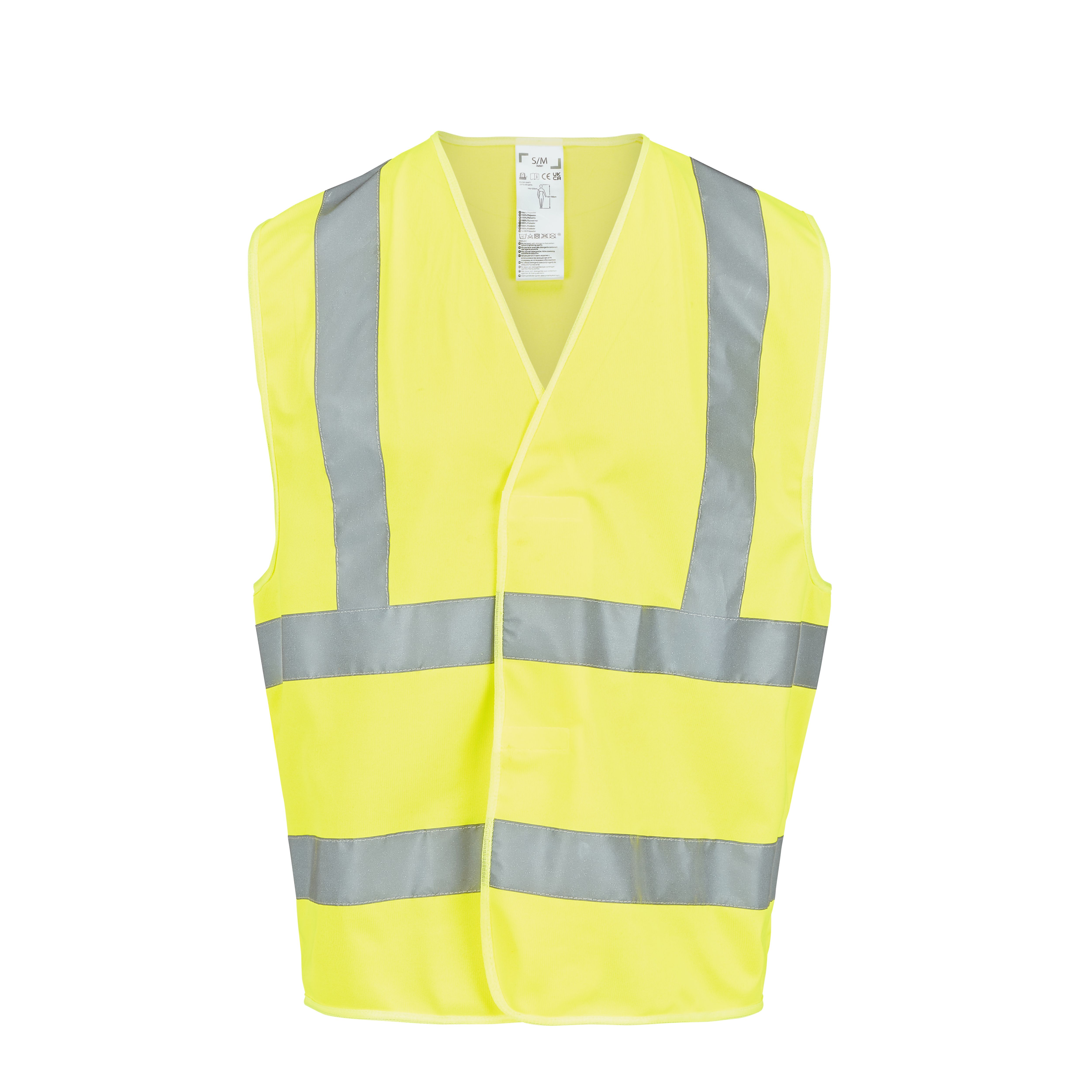 Site Rushton Yellow Hi-Vis Waistcoat, Small/medium Price Comparisons | Compare The Build