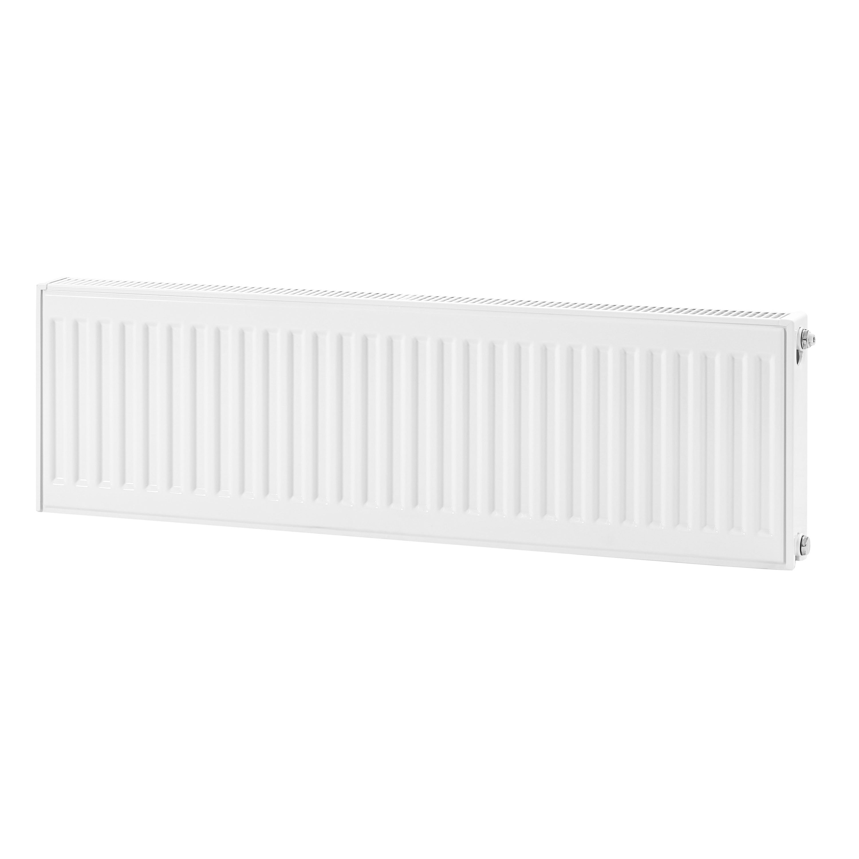 Flomasta White Type 21 Double Panel Radiator, (W)1000mm X (H)300mm Price Comparisons | Compare The Build