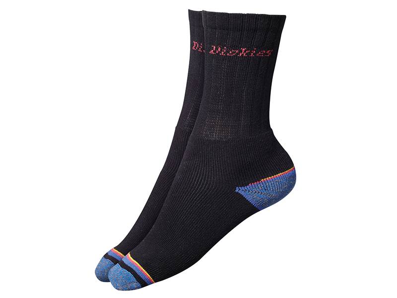 Dickies DICDCK00009S Strong Work Socks  Black (Pack 3) Price Comparisons | Compare The Build