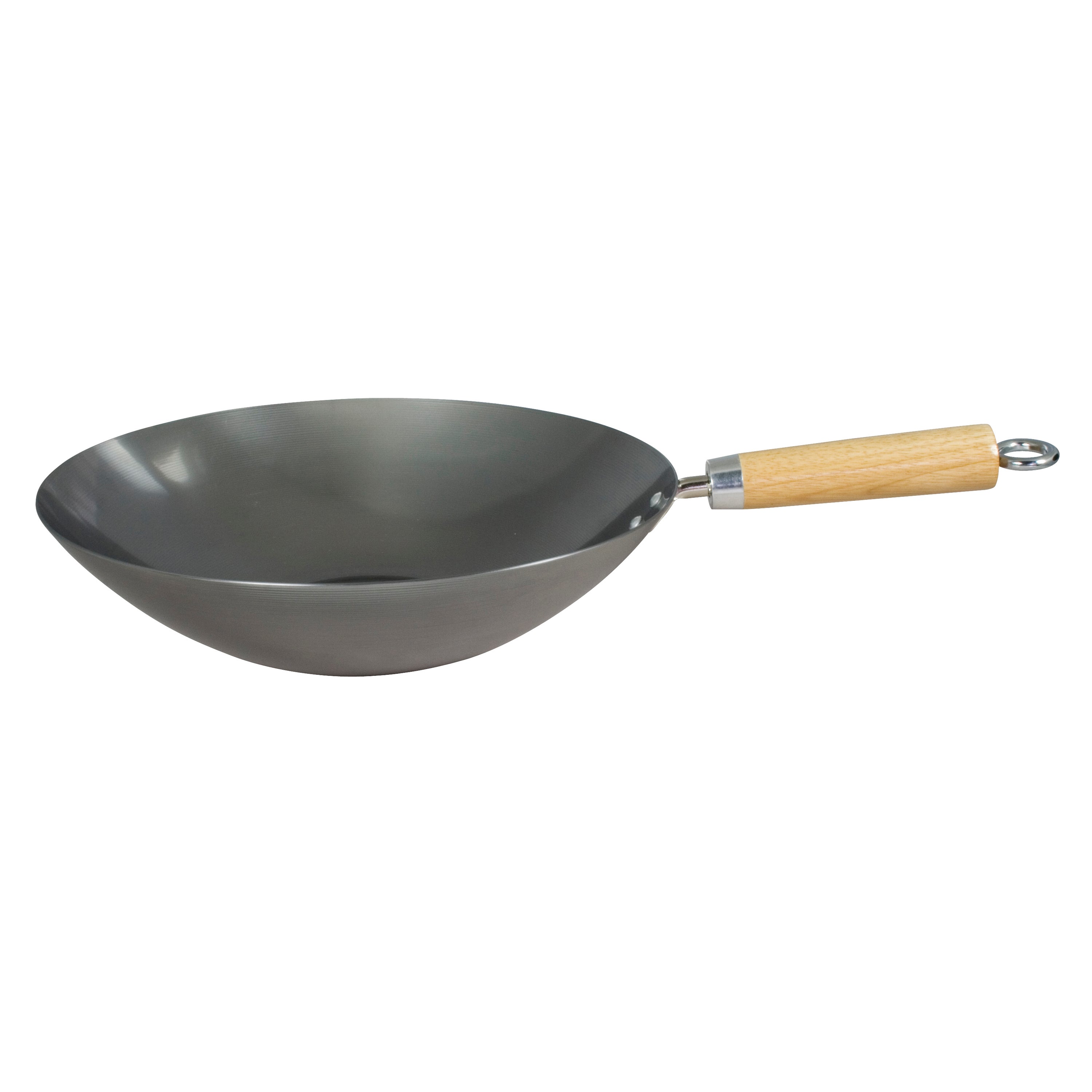 Dexam 30cm Heavy Gauge Uncoated Carbon Steel Wok Silver Price Comparisons | Compare The Build