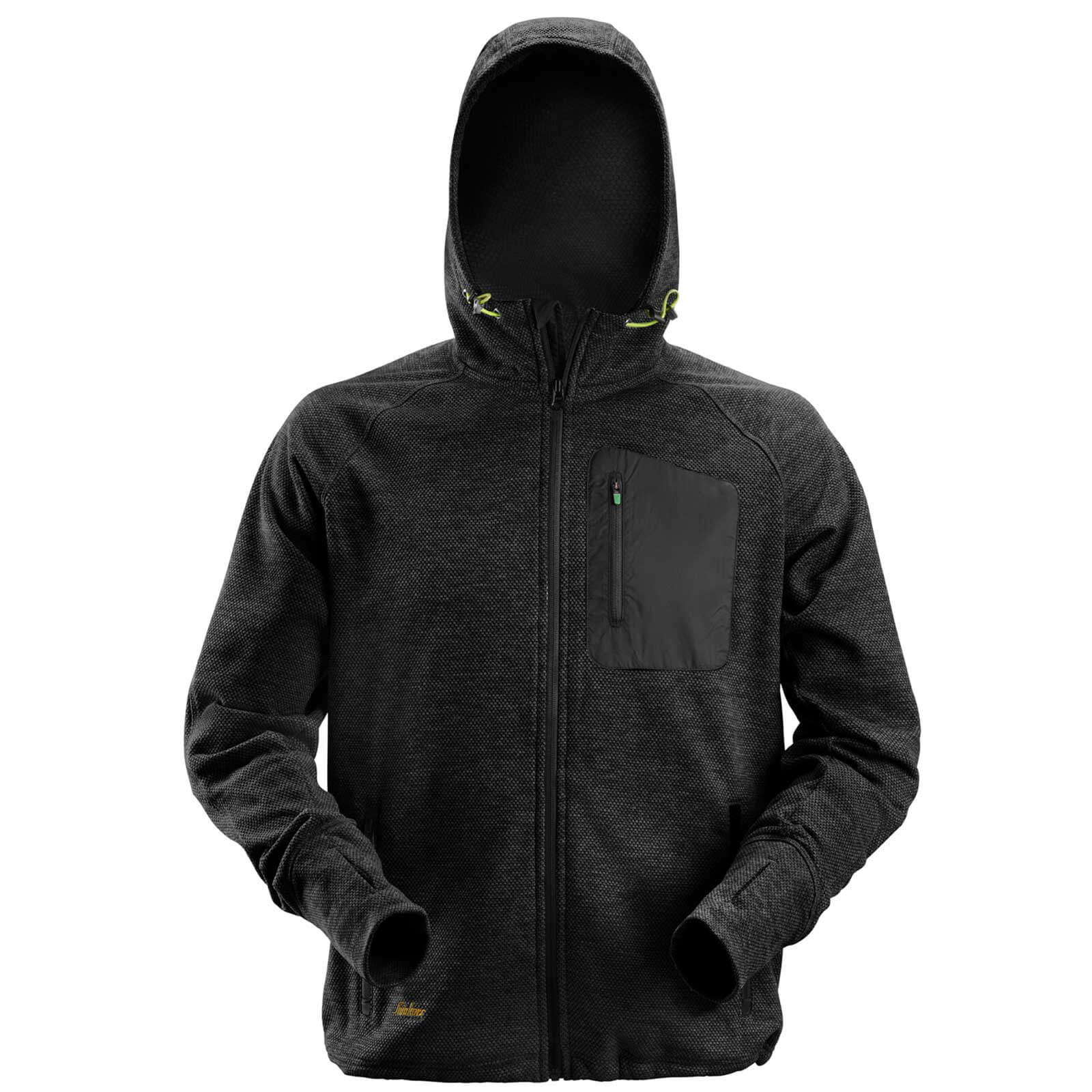 Snickers 8041 Flexi Work Fleece Hoodie BLACK/BLACK M Price Comparisons | Compare The Build