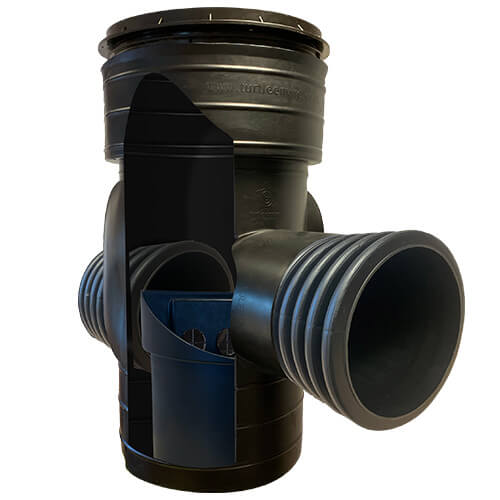 SiltGuard Silt Trap with Filter And Lid - 1080mm Deep x 450mm Diameter with 225mm Twinwall Outlets Price Comparisons | Compare The Build
