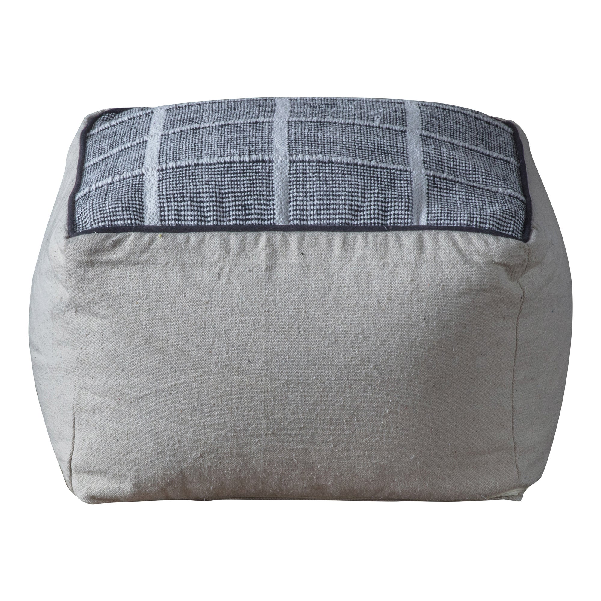 Volmino Grey Pouffe Grey Price Comparisons | Compare The Build