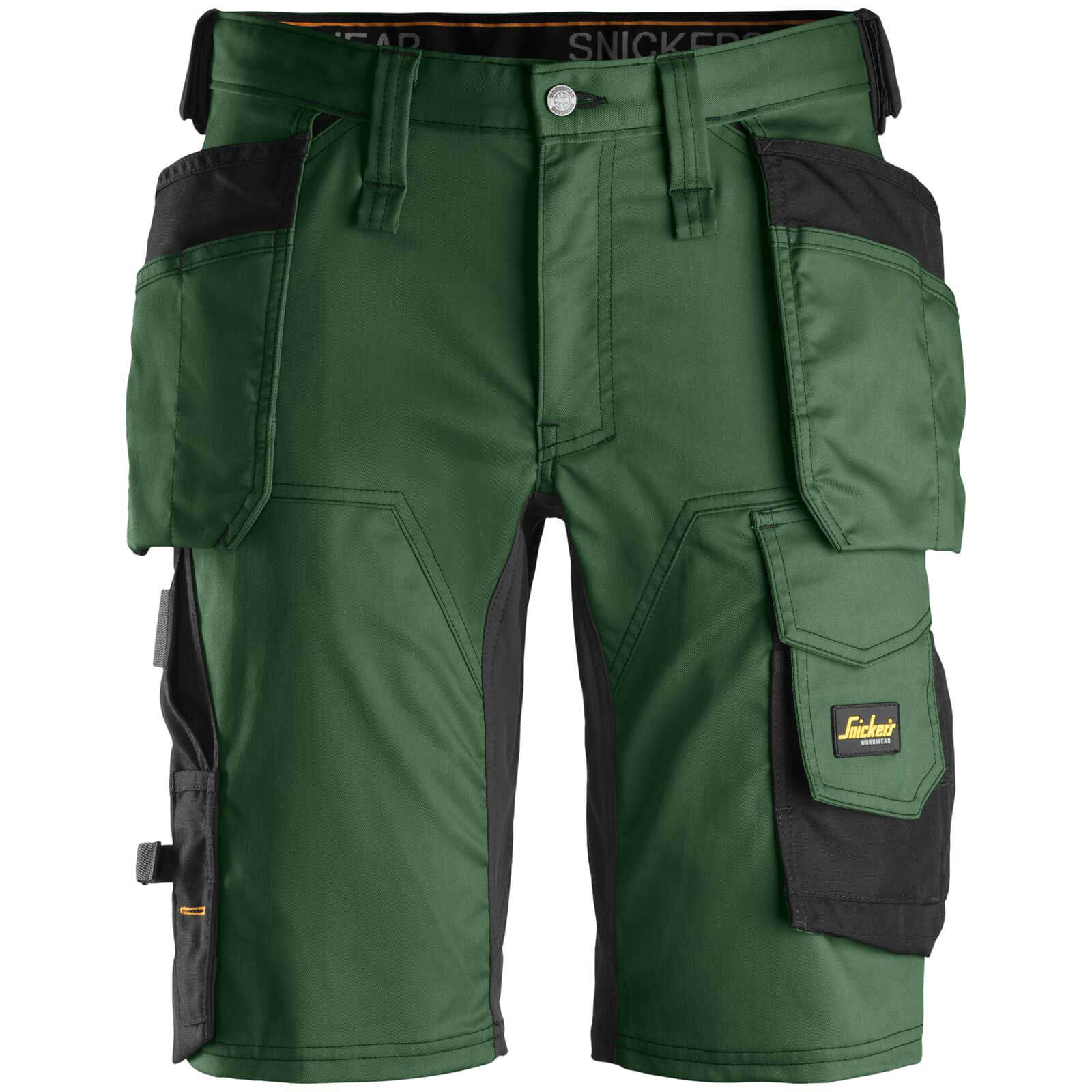 Snickers 6141 Allround Work Stretch Slim Fit Holster Pockets Shorts Green / Black 33" Price Comparisons | Compare The Build