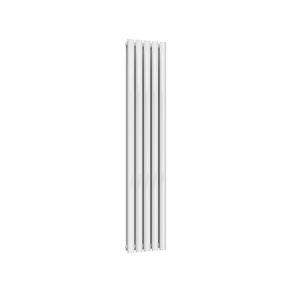 Reina Neva Vertical Designer Radiator, White, 1500mm x 295mm Price Comparisons | Compare The Build