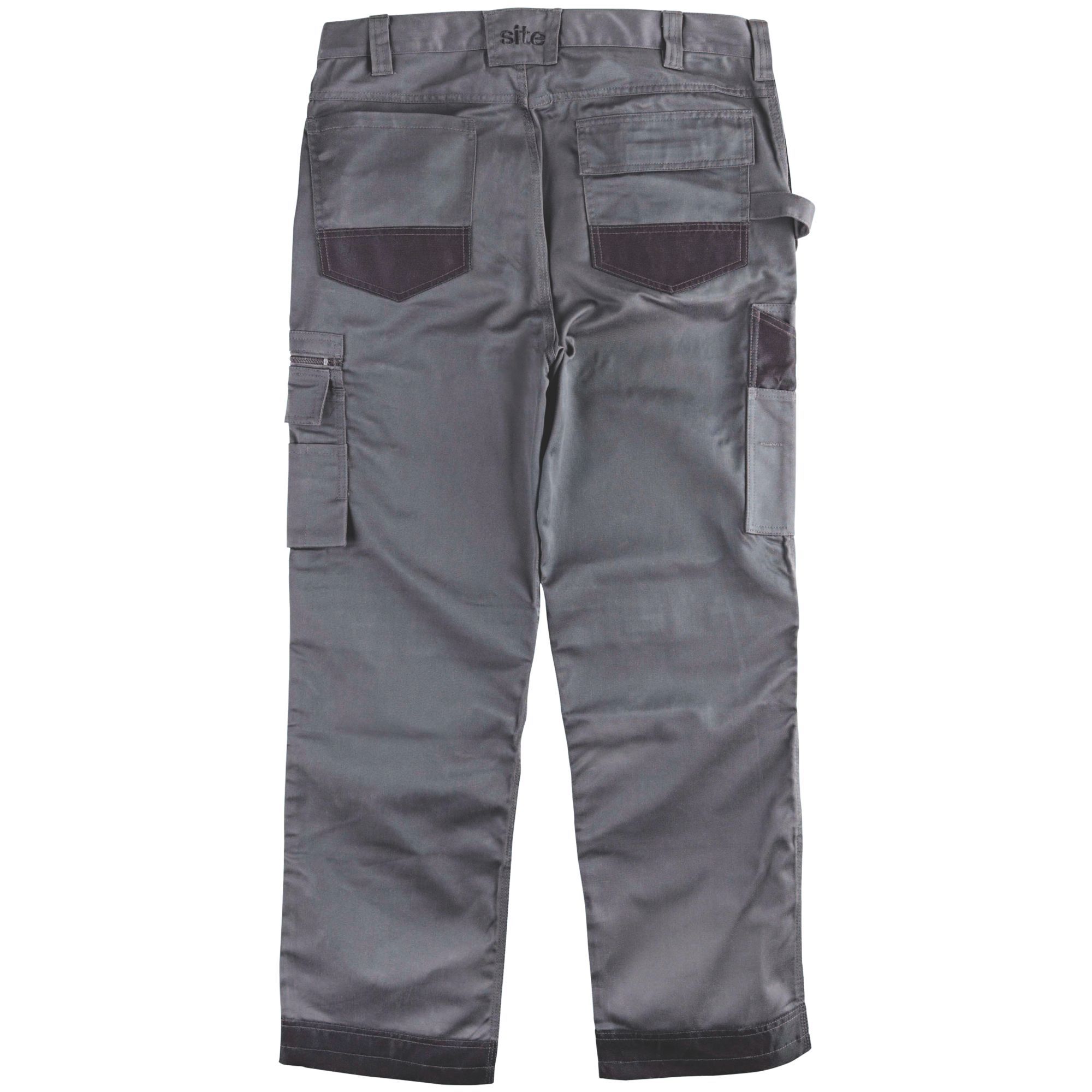 Site Jackal Grey/black Men's Trousers, W32" L34" Price Comparisons | Compare The Build