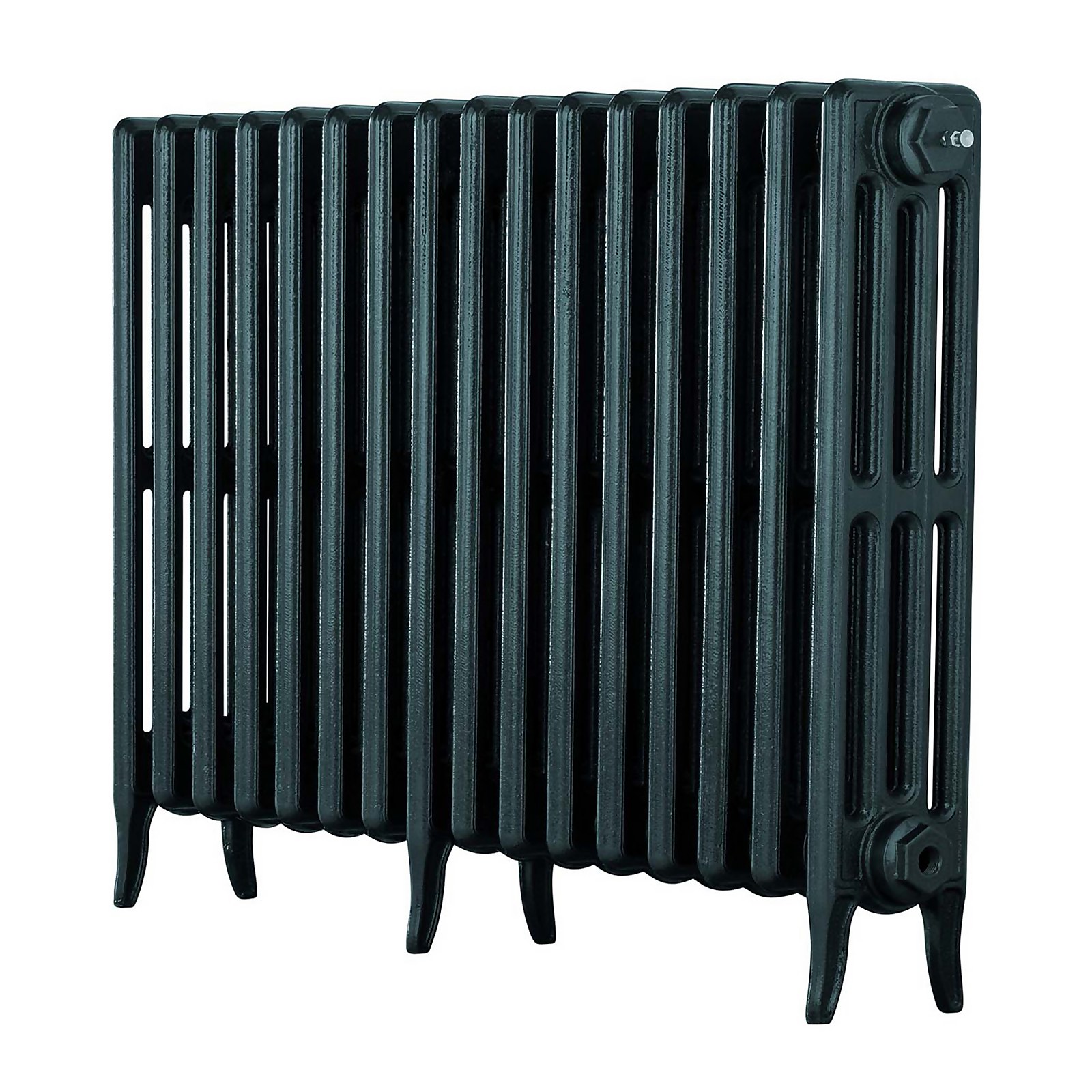 Arroll 4 Column Cast Iron Radiator 874 X 660 - Anthracite Price Comparisons | Compare The Build