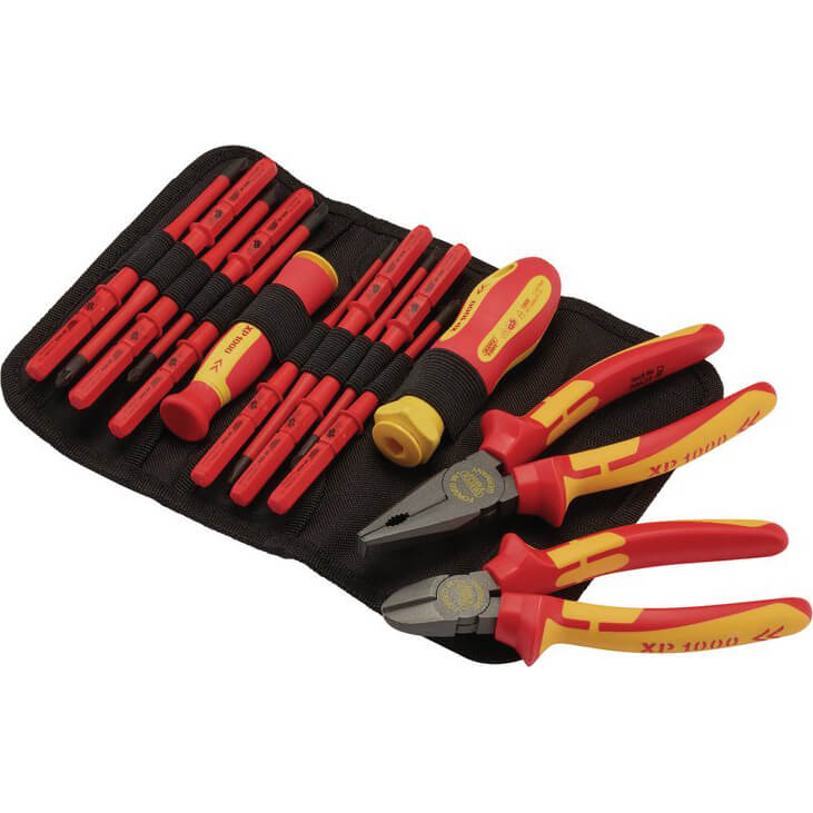 Draper 14 Piece XP1000 VDE Insulated Screwdriver and Pliers Set | Compare The Build