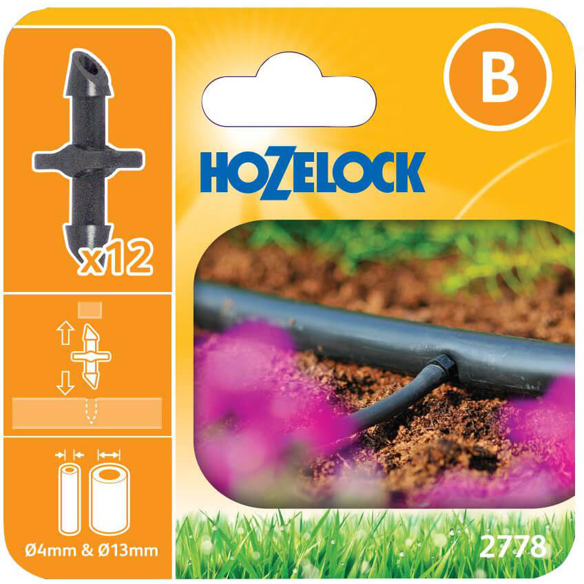 Hozelock MICRO Straight Connector 5/32" / 4mm Pack of 12 | Compare The Build