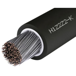 Cable World H1Z2Z2-K Black PV Solar Cable - 4.0mm - 50m Price Comparisons | Compare The Build