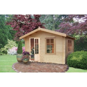 Shire Bucknells 12 x 8ft Log Cabin Price Comparisons | Compare The Build