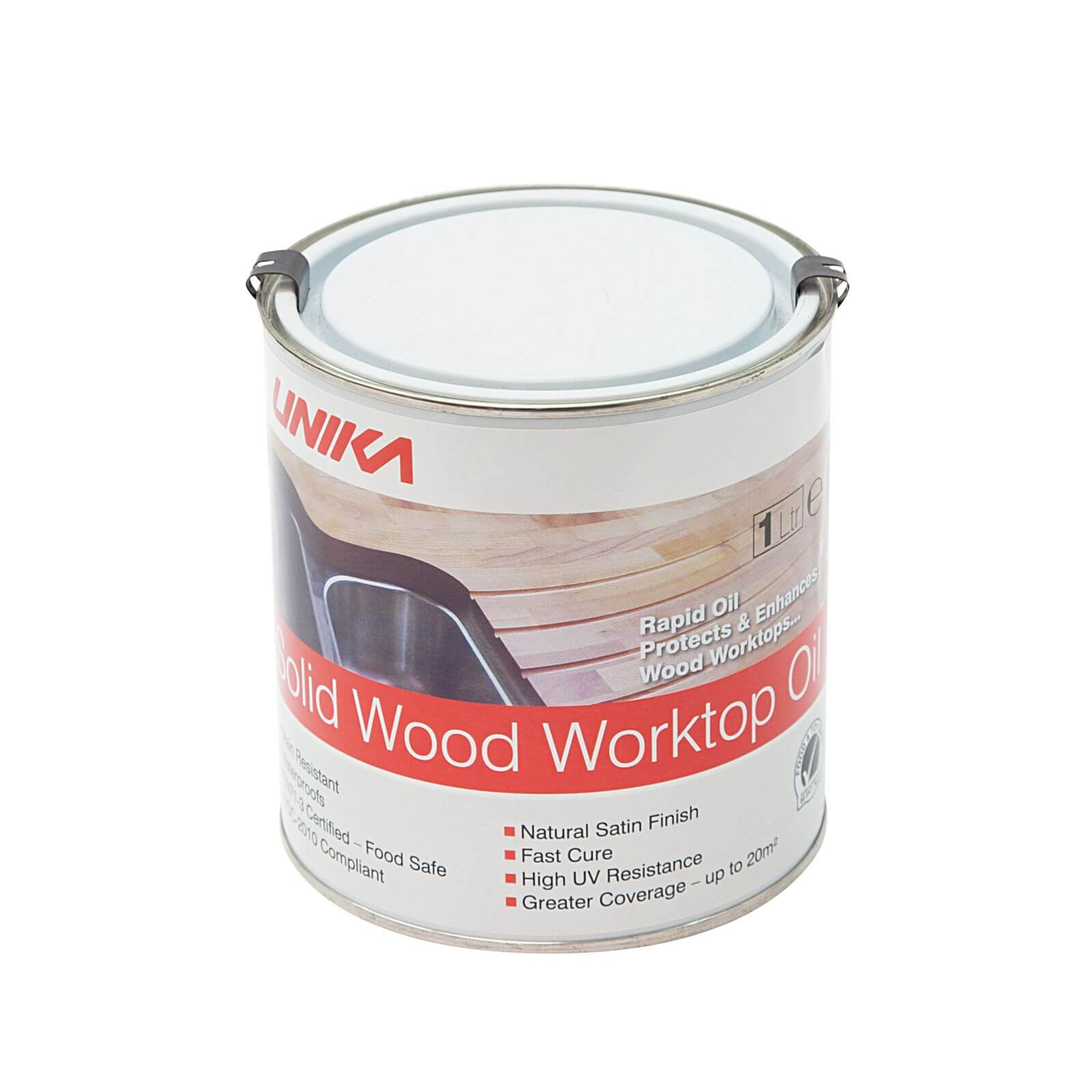 Unika Solid Wood Worktop Oil - 1L Price Comparisons | Compare The Build