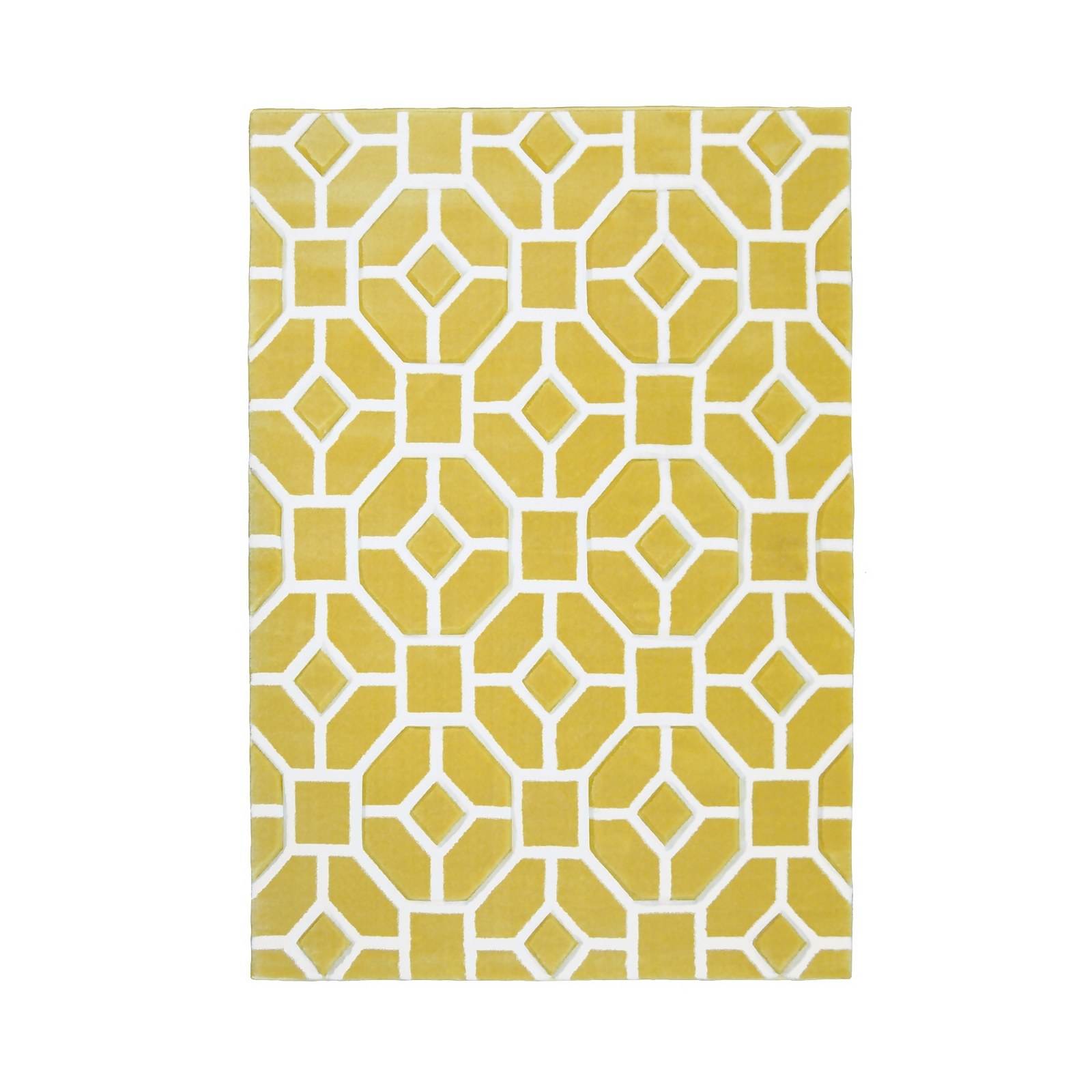 Daytona Gorton Rug - Ochre - 160x230cm Price Comparisons | Compare The Build