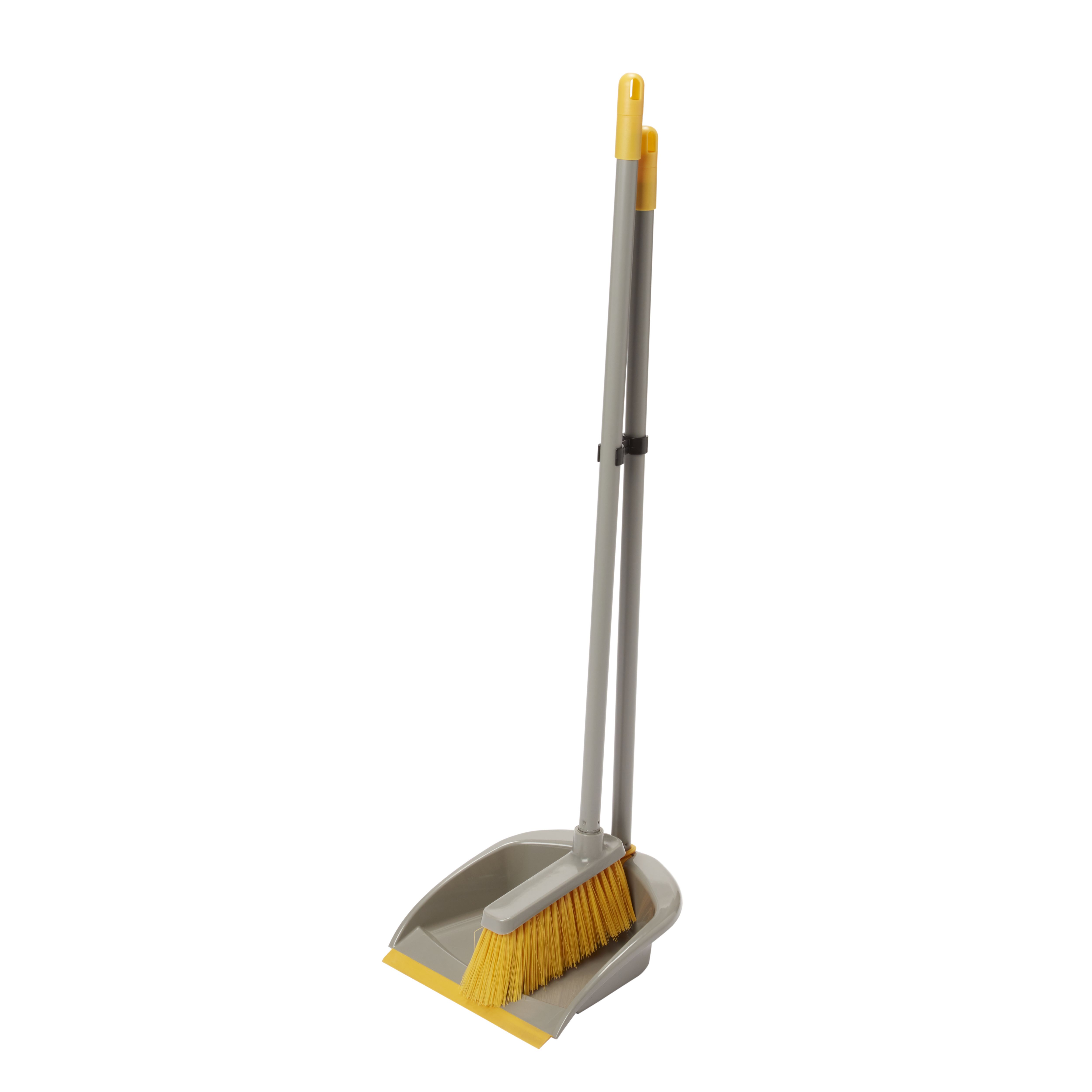 Long Handle Dustpan & Brush Set, (W)255mm Price Comparisons | Compare The Build