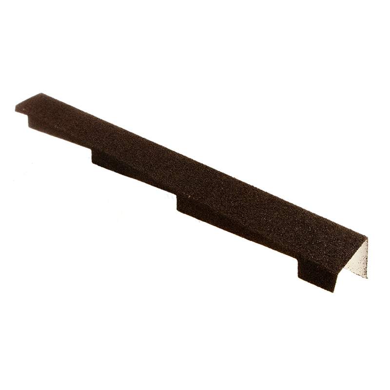 Britmet Right Hand Barge 1250mm - Bramble Brown Composite Metal Britmet Lightweight Roofing BRHGBBR Price Comparisons | Compare The Build